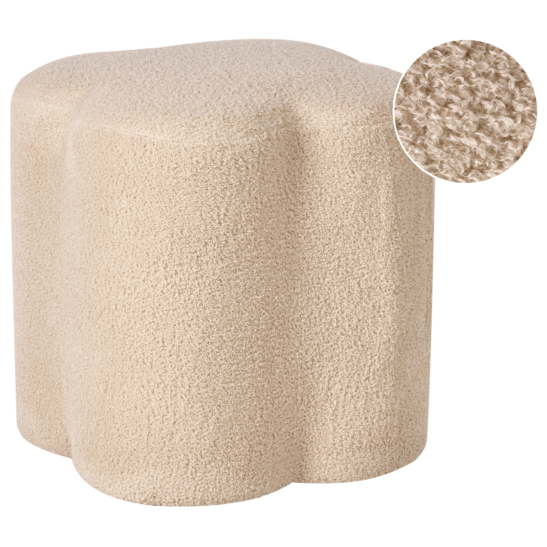 Puff Mancos - Beige