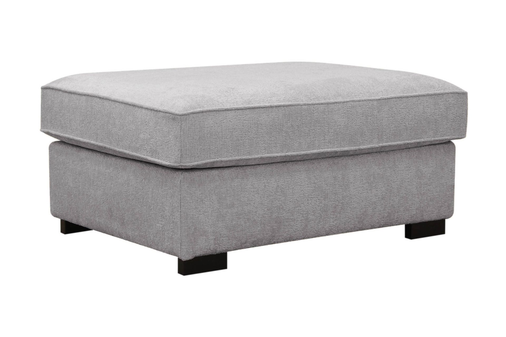 Rossita Fotpall i chenille - Gr&aring;