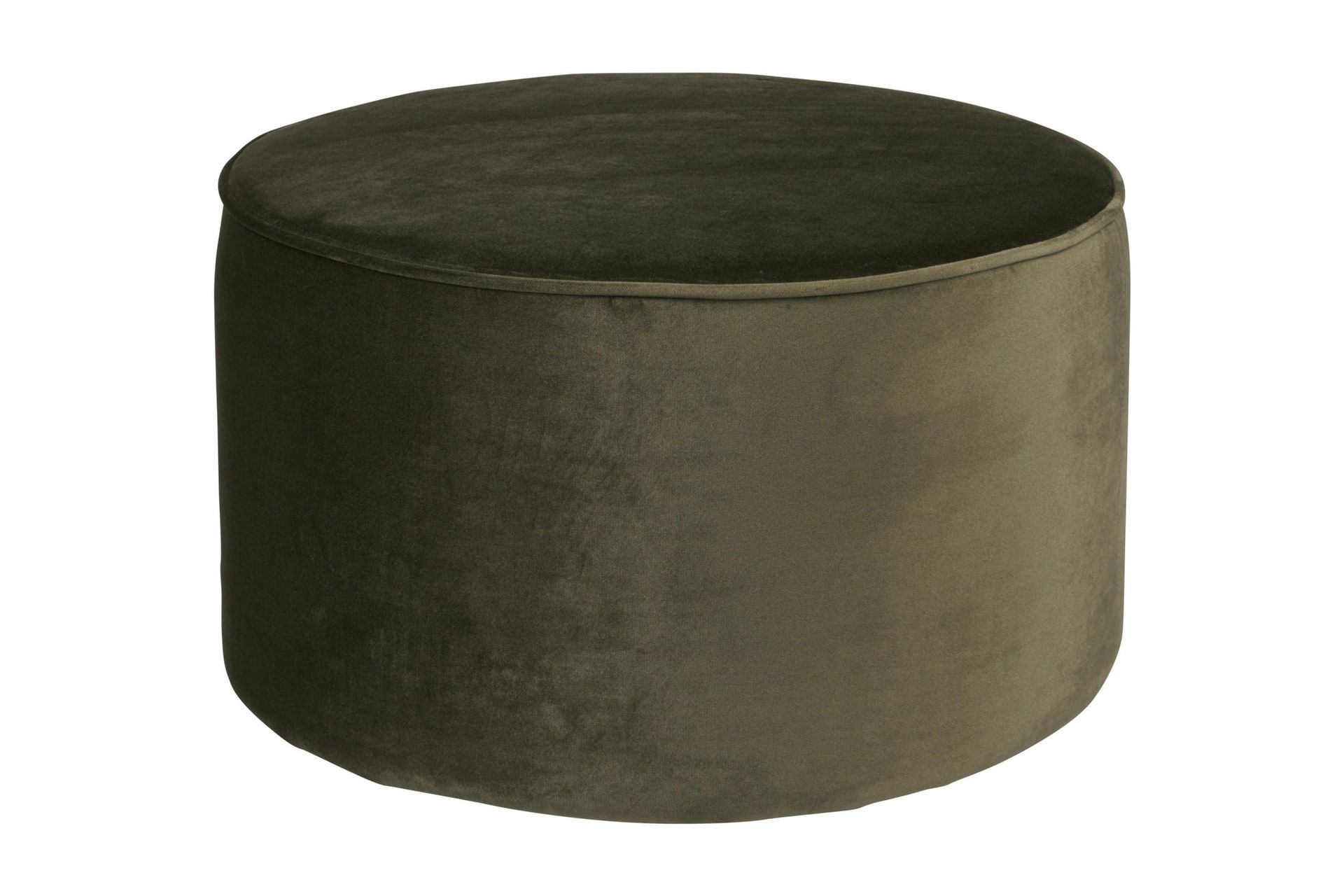 Serra Sittpuff L&aring;g Rund - Gr&ouml;n