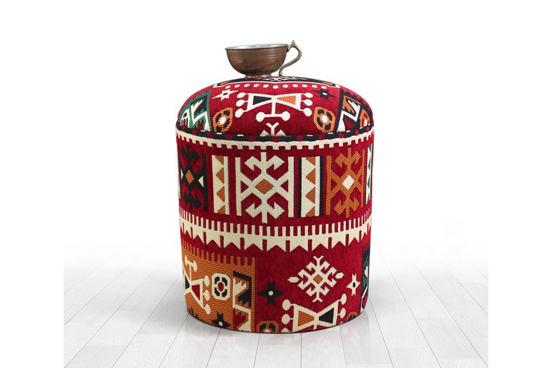 Amsterdam Sittpuff 40 cm - Flerf&auml;rgad