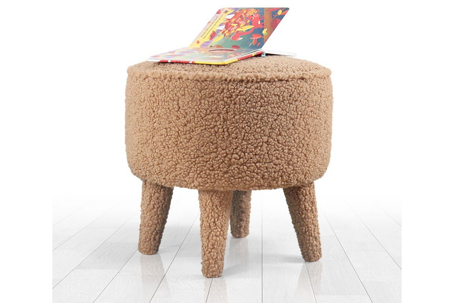 Anaro Sittpuff Rund - Brun