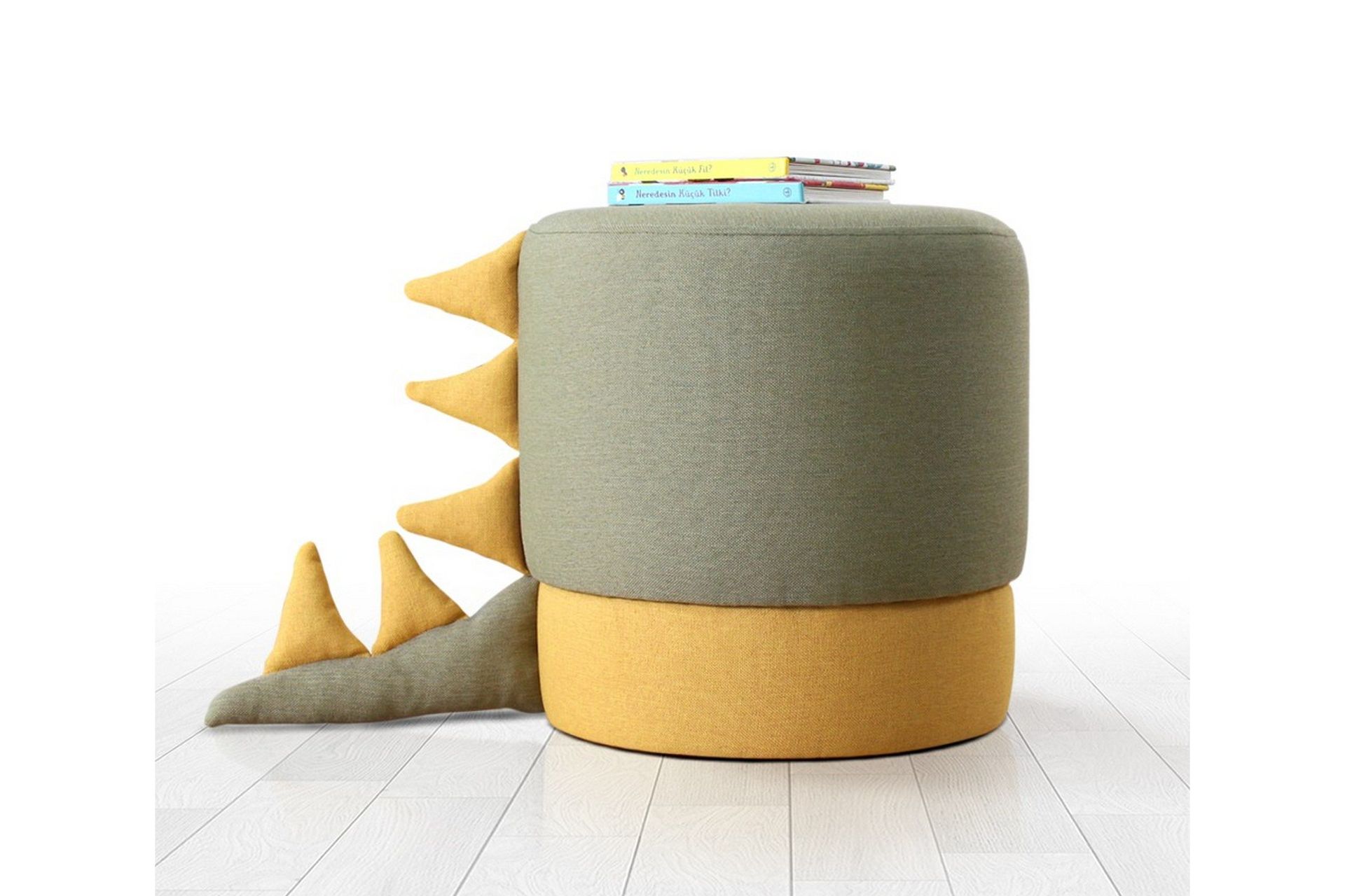 Anaro Sittpuff Rund - Gr&ouml;n