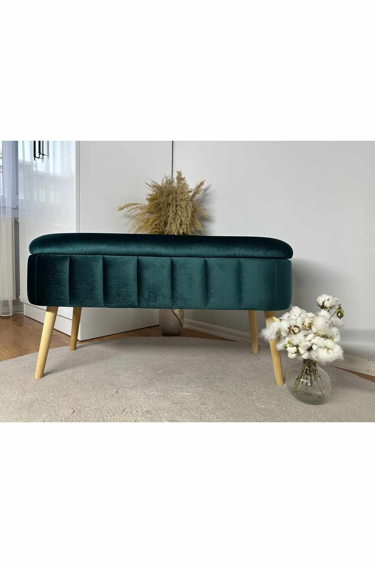 Armenia Sittpuff med f&ouml;rvaring 90 cm -