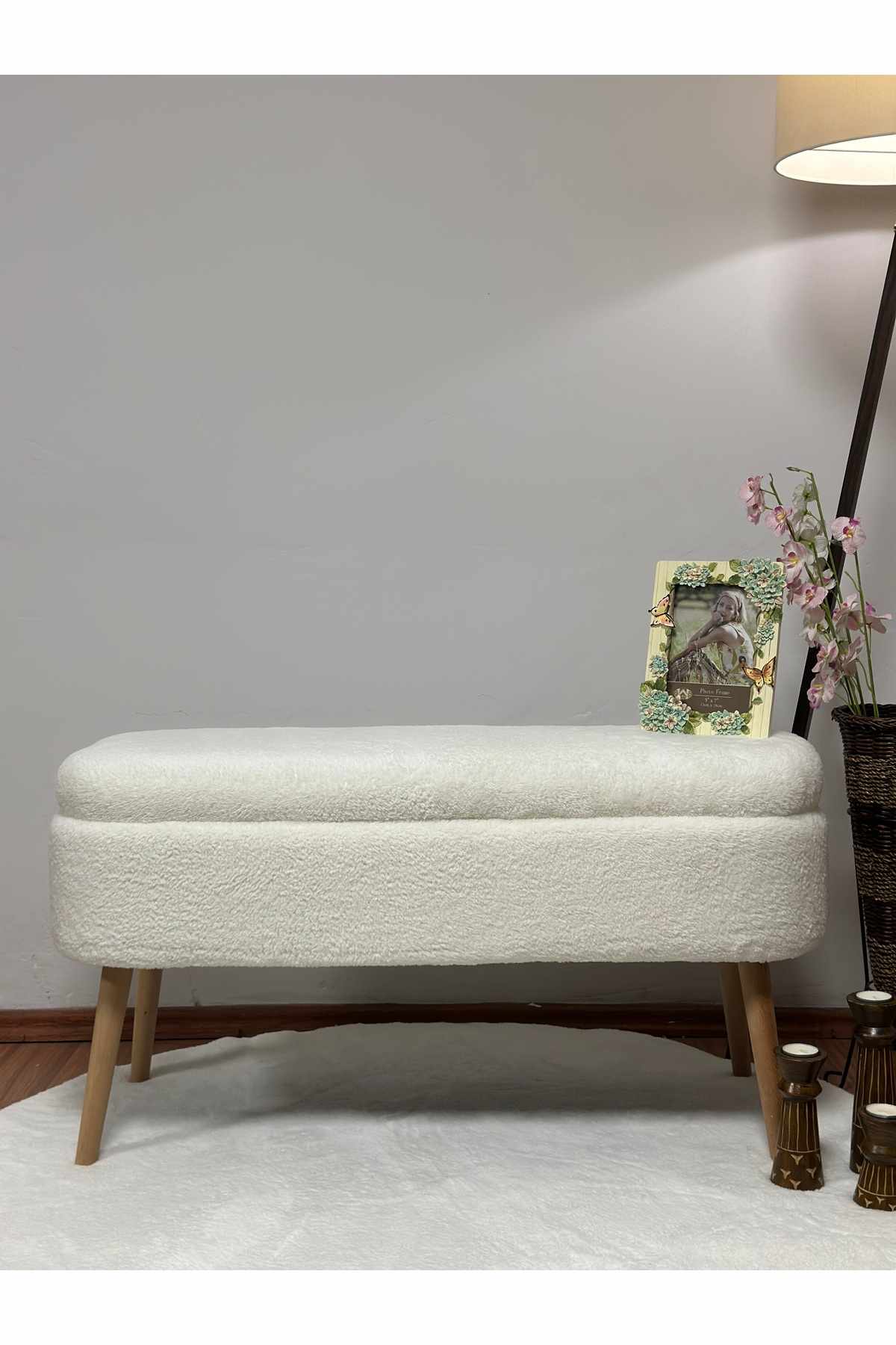 Armenia Sittpuff med f&ouml;rvaring 90 cm -
