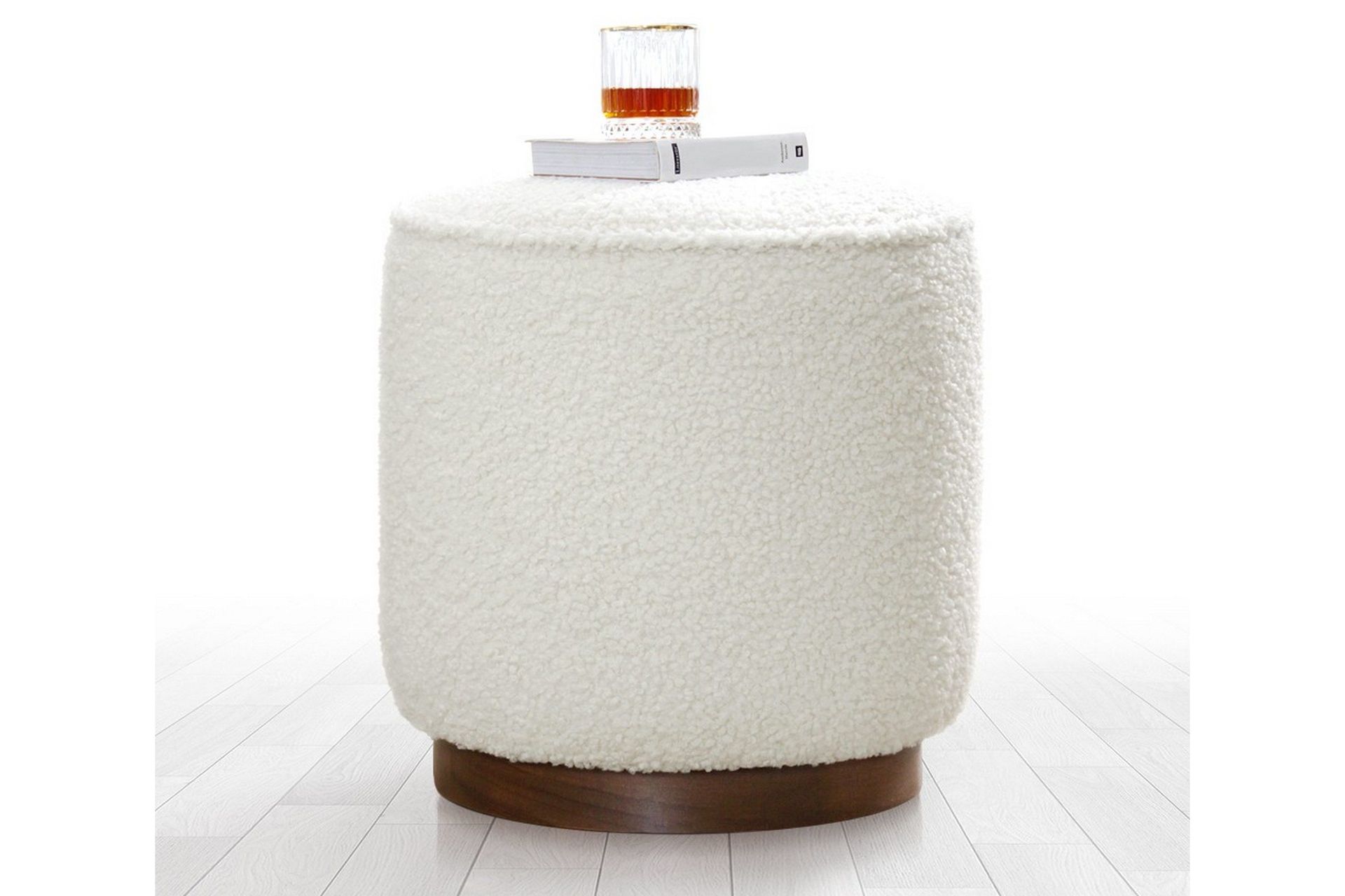 Braintree Sittpuff 42 cm - Vit