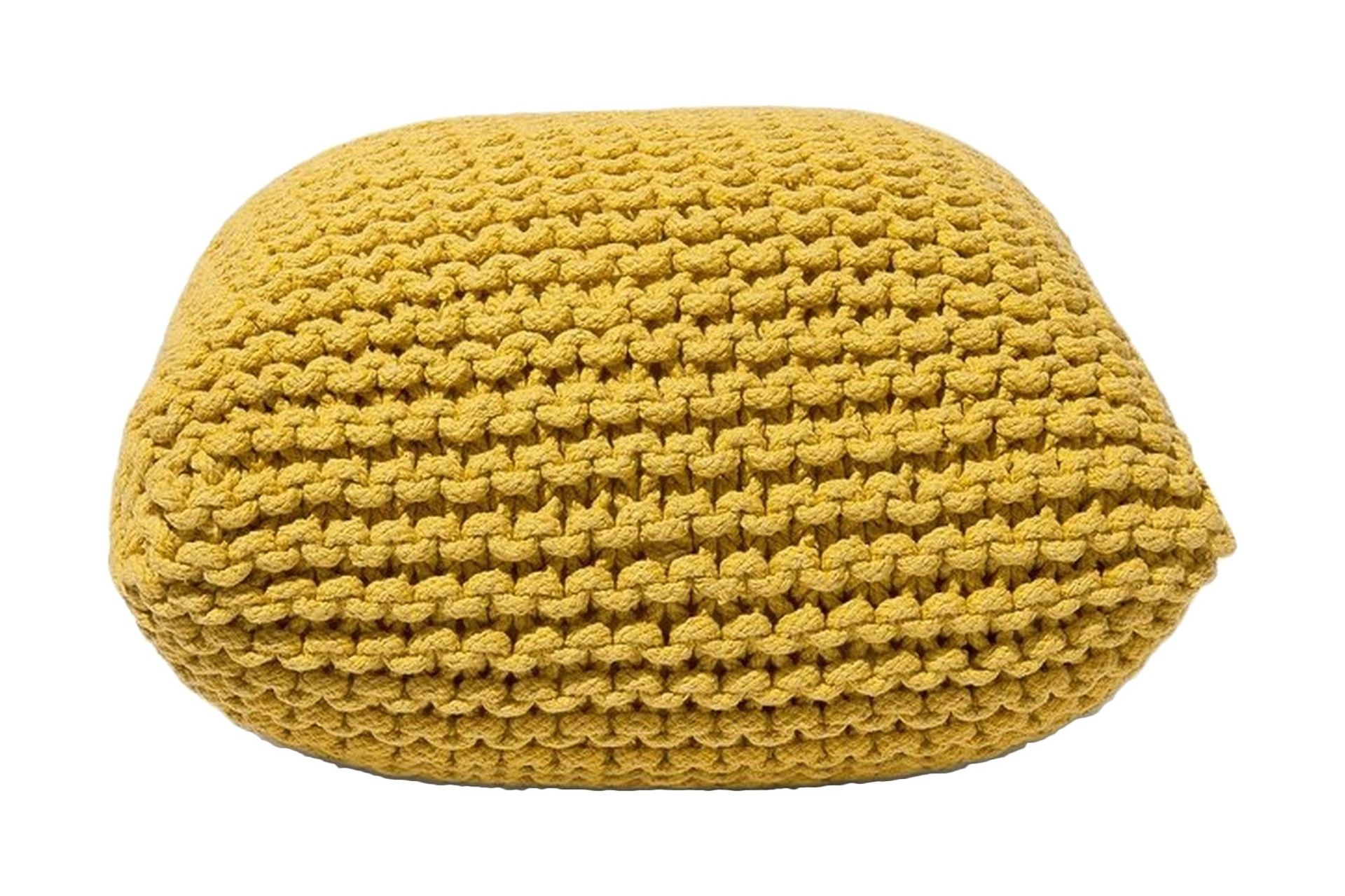 Conrad Sittpuff 50 cm - Gul