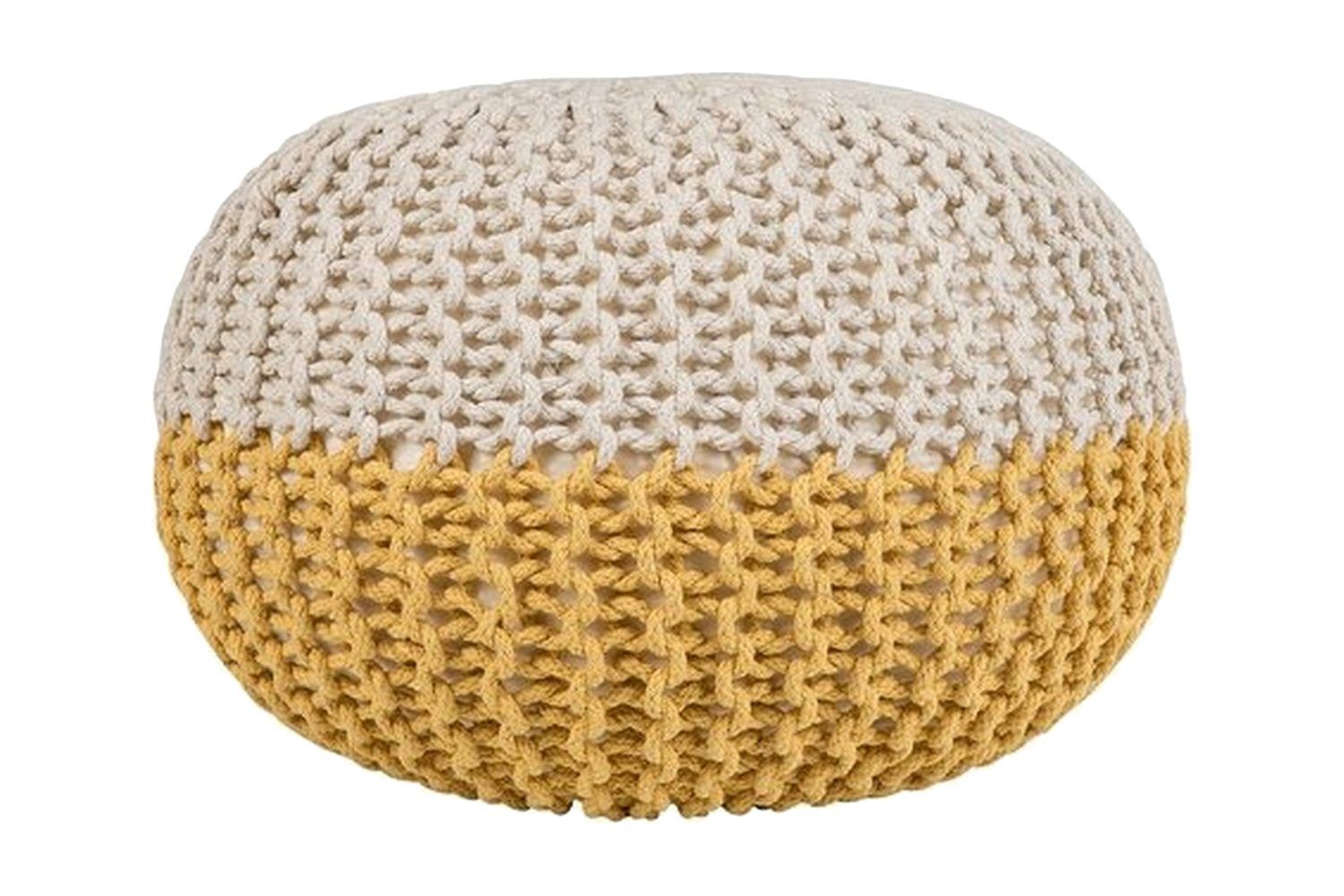 Conrad Sittpuff 50 cm - Gul