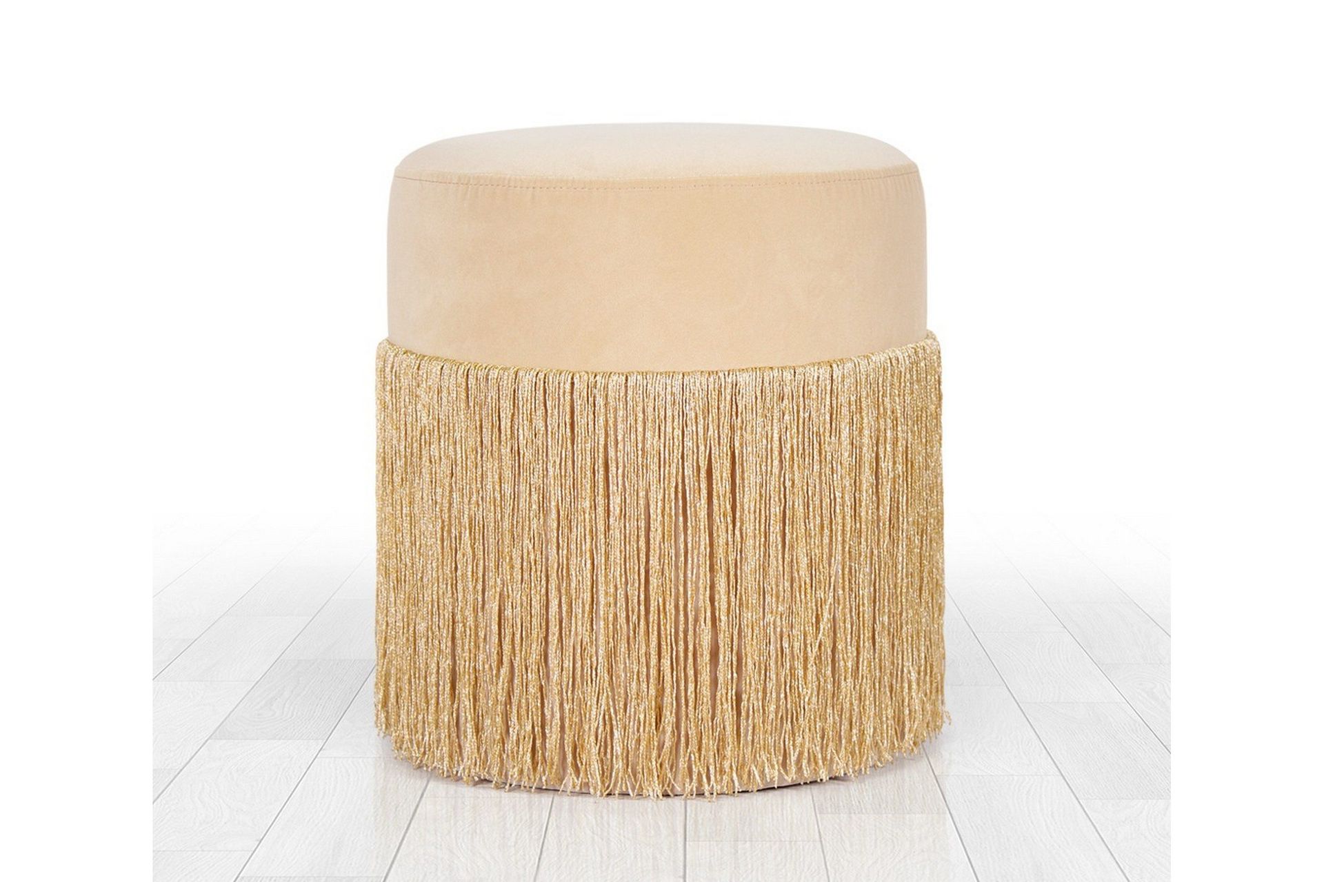 glassboro sittpuff 40 cm - guld