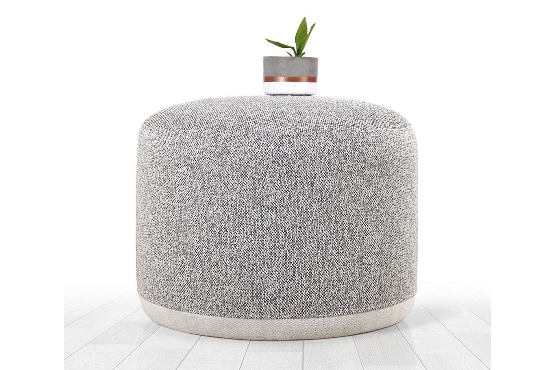 harrodsburg sittpuff 51 cm - grå