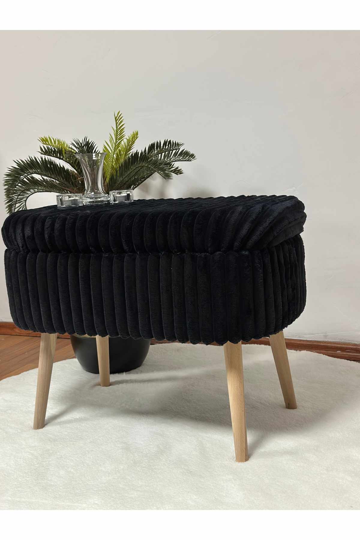 Heba Sittpuff med f&ouml;rvaring 60 cm -