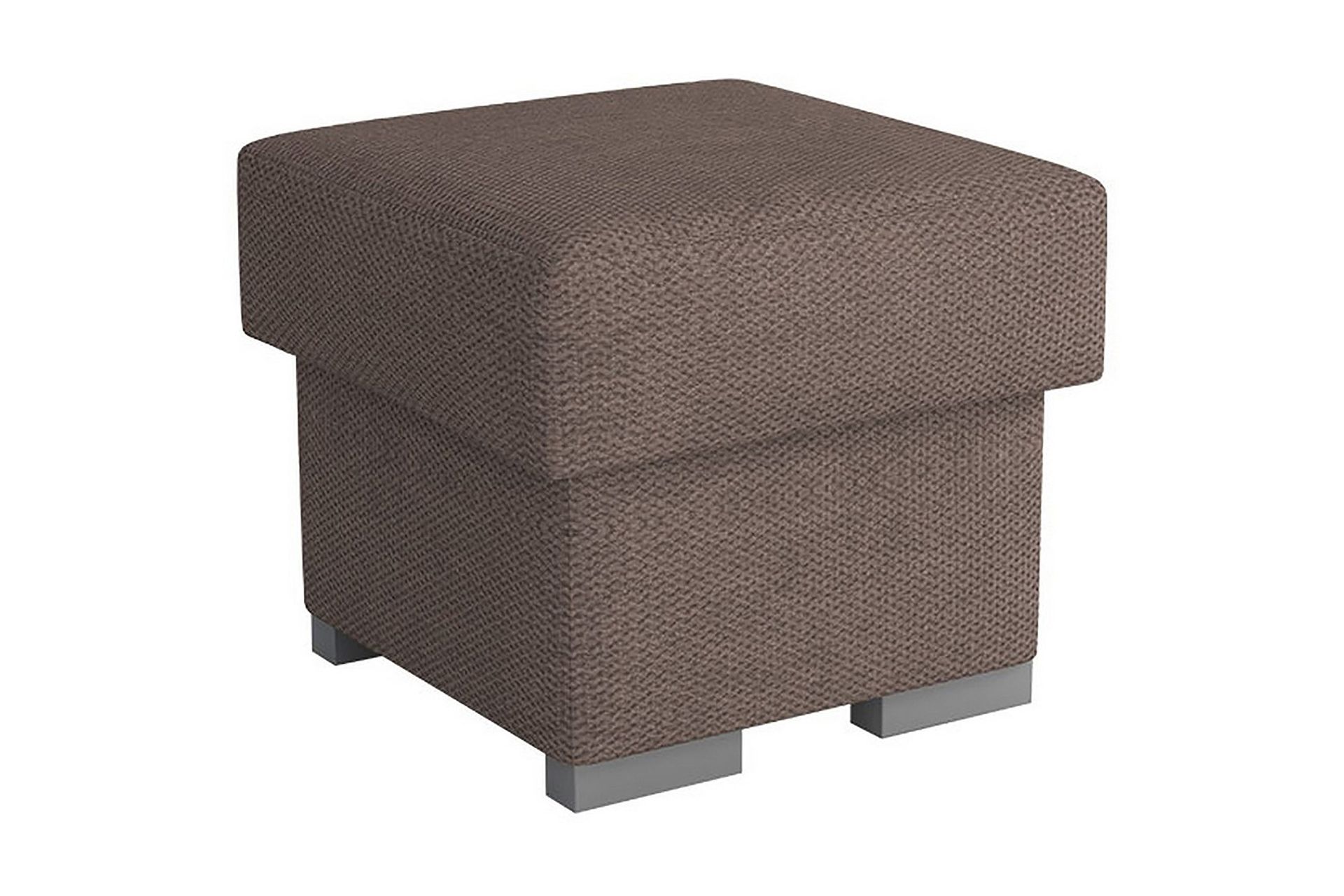 Lavona Fotpall LED-belysning - Brun