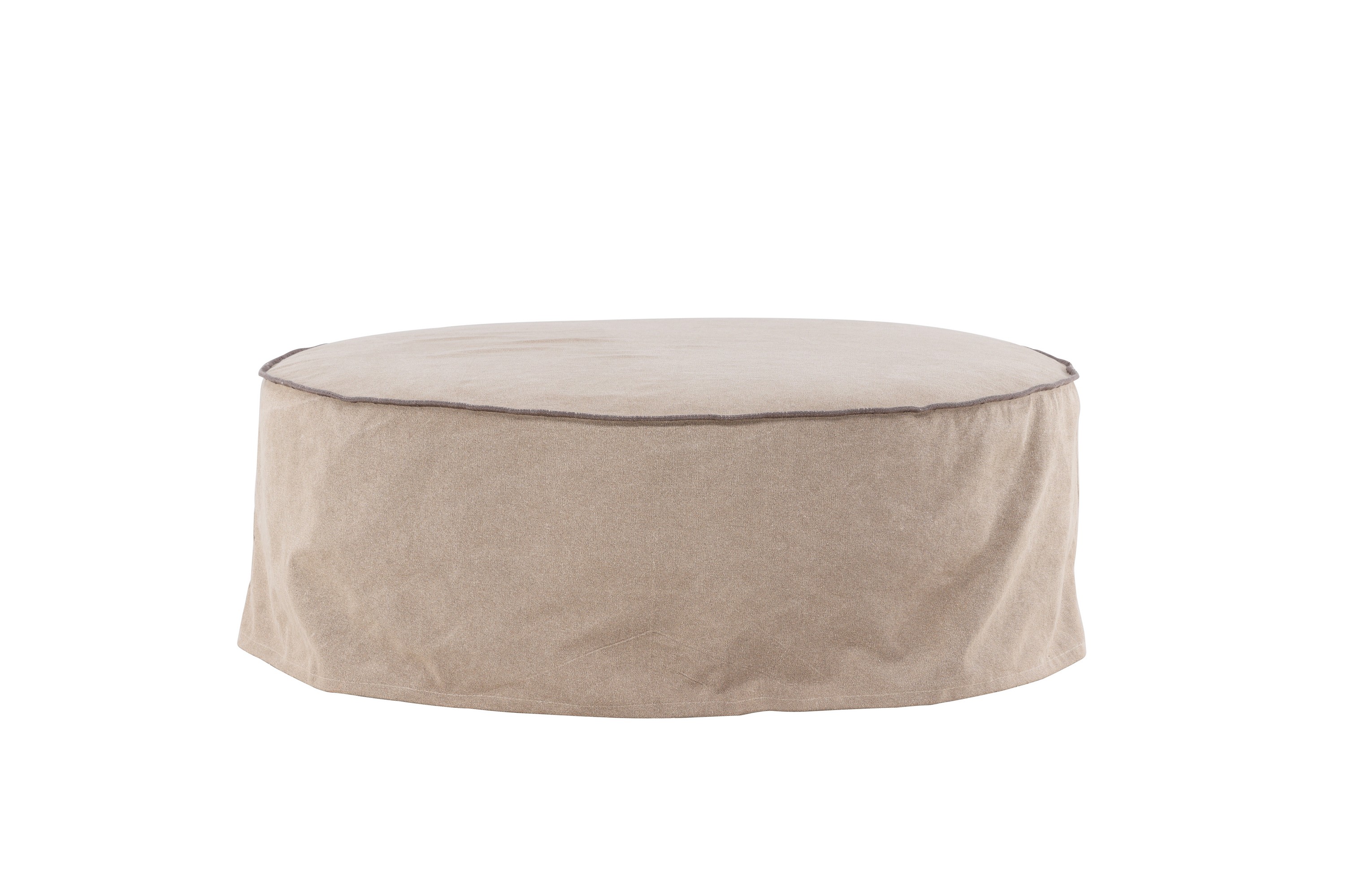 Sittpuff Lindö101 cm Rund Brun