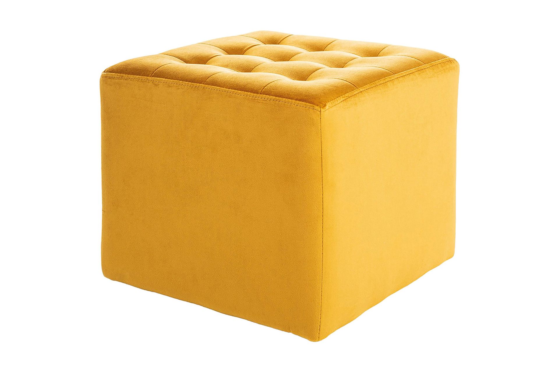 Lorinna Sittpuff - Sammet/Gul