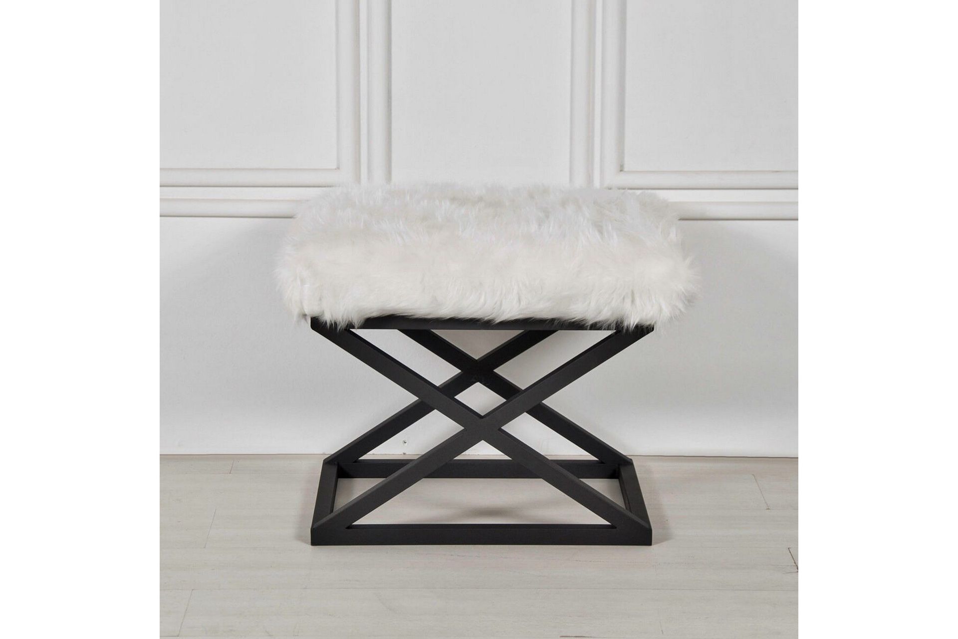 Mantu Sittpuff 50 cm - Vit