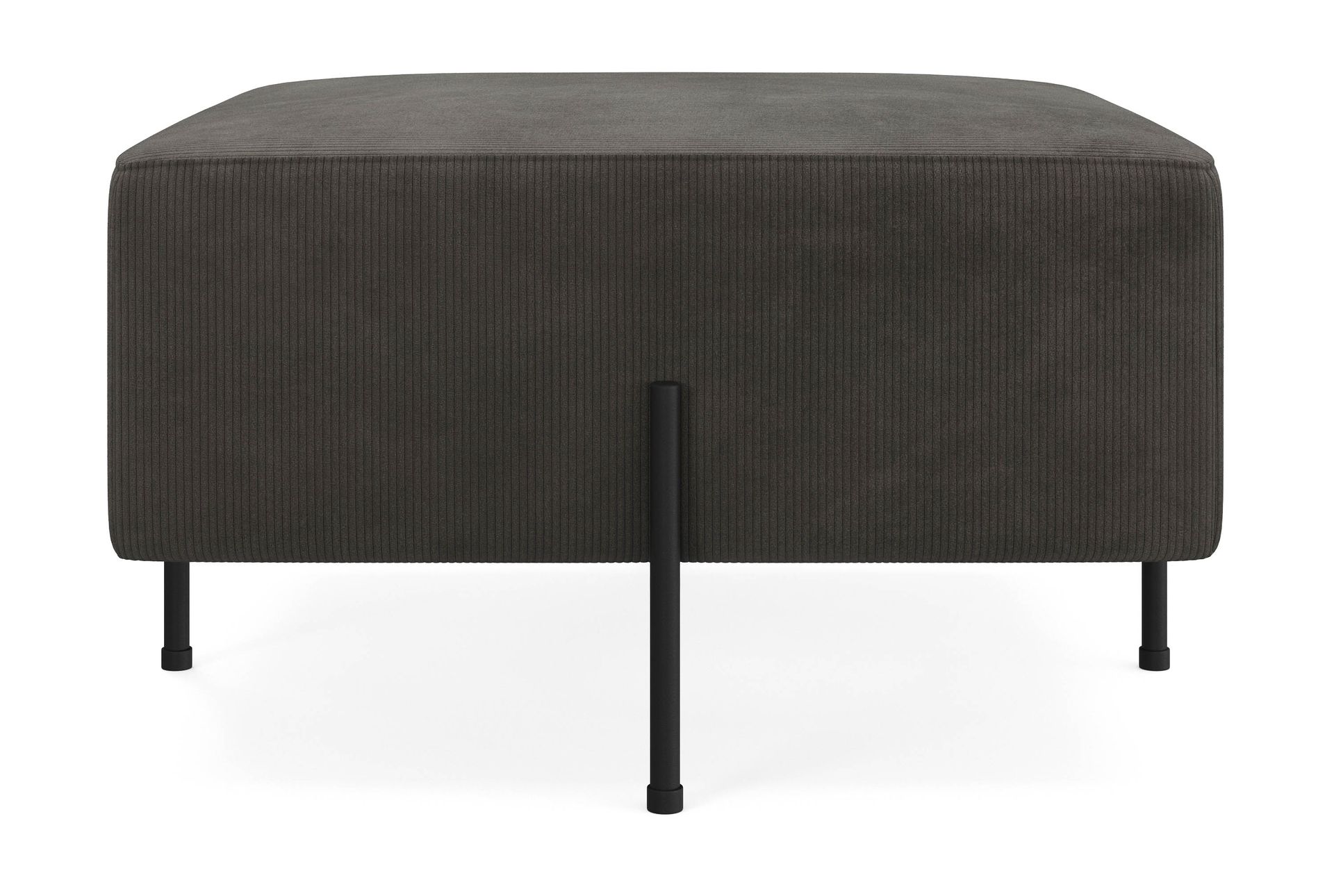 Menard Compact Sittpuff 70 cm Kvadratisk - M&ouml;rkgr&aring;