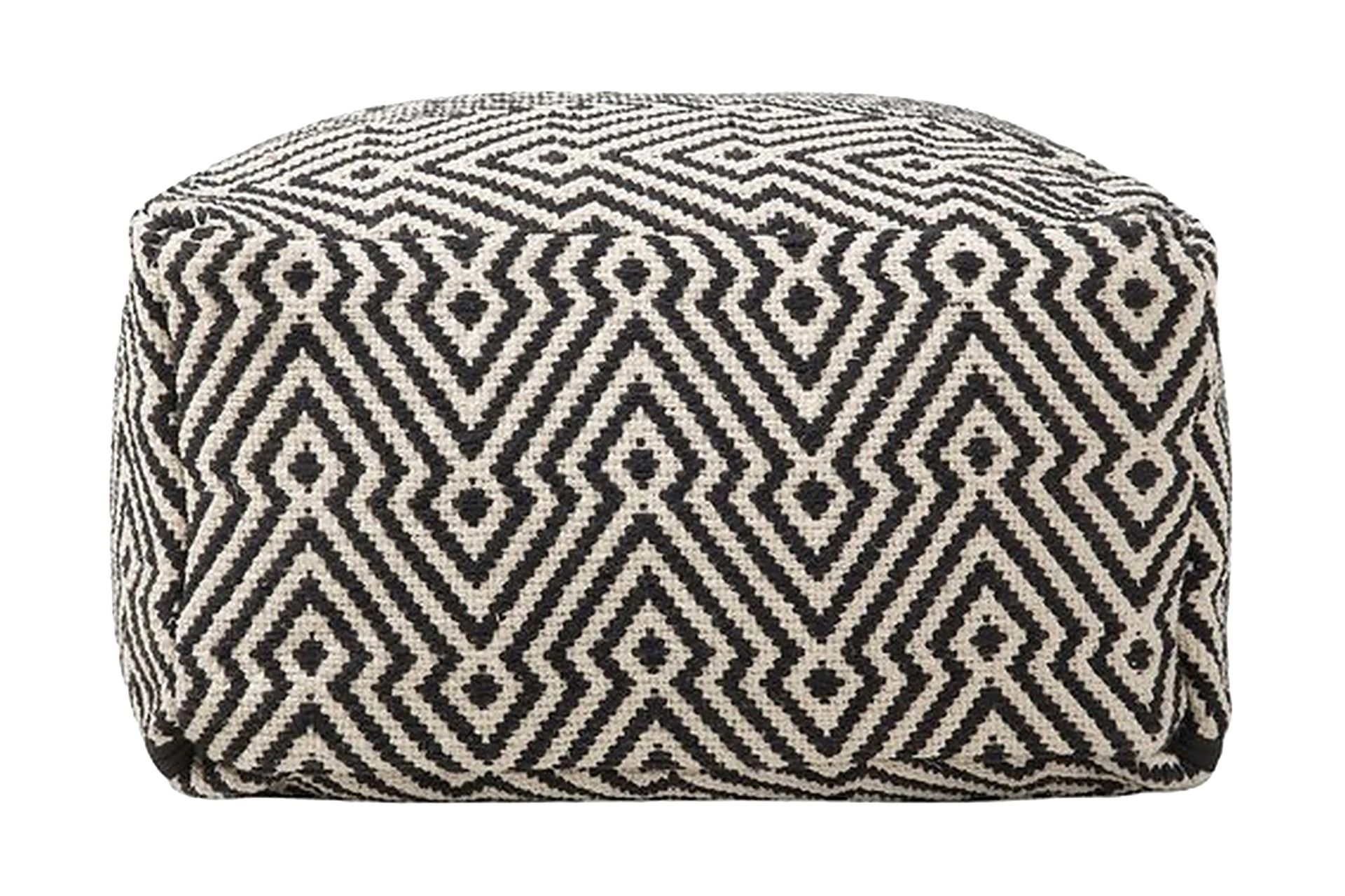 mukki sittpuff 50 cm - svart