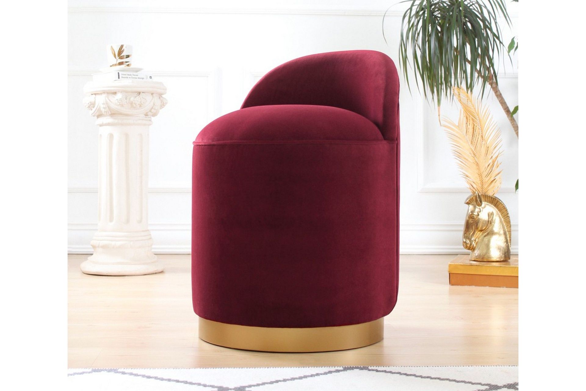 murwillumbah sittpuff 45 cm - röd