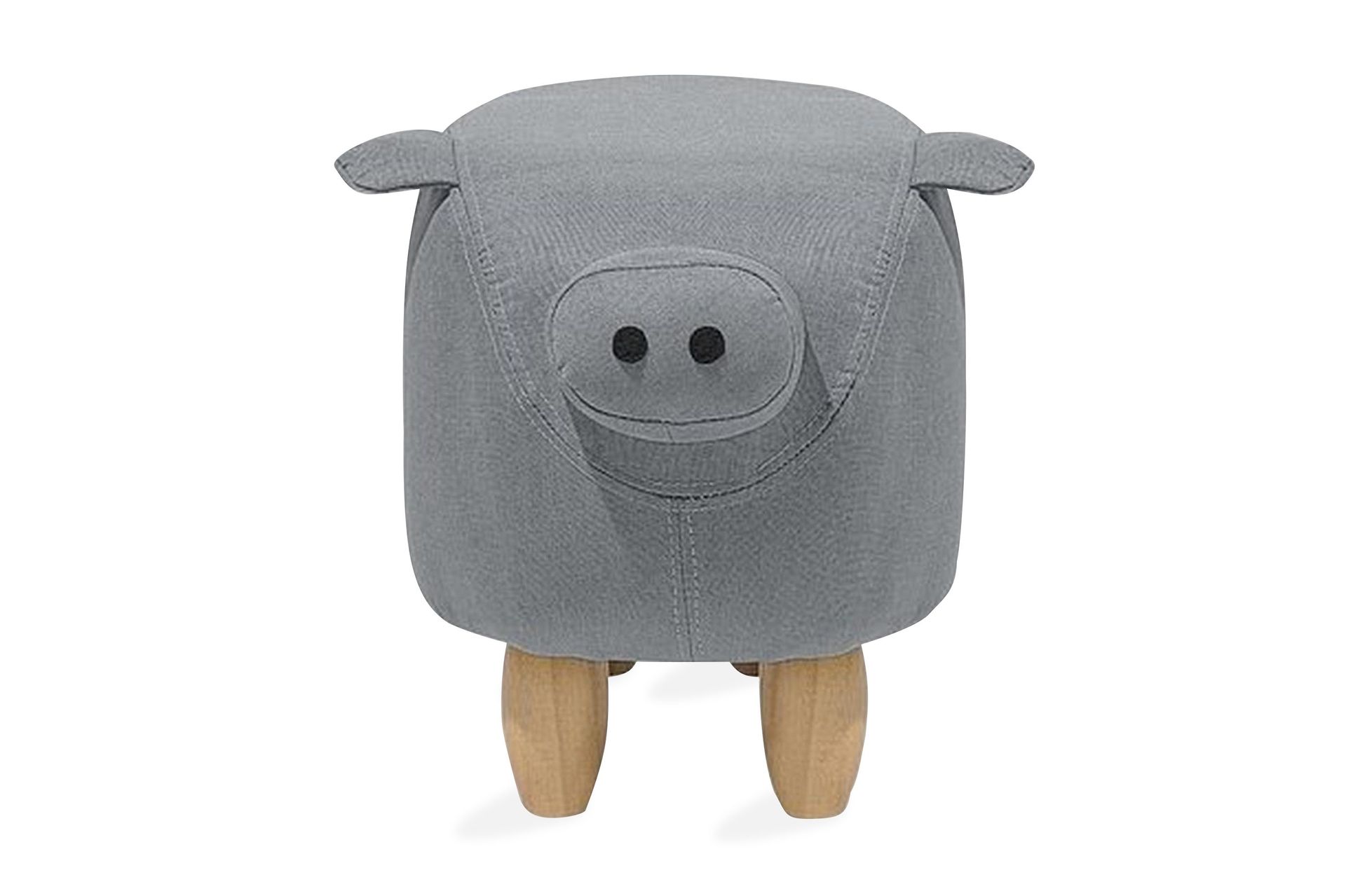 piggy sittpuff 50 cm - grå