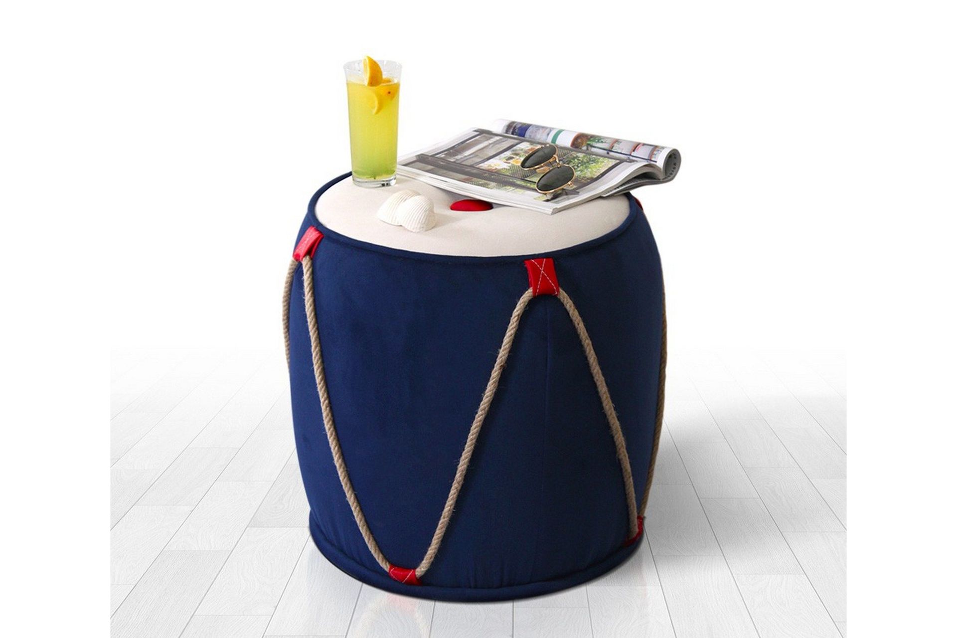 Redlands Sittpuff 42 cm - Bl&aring;