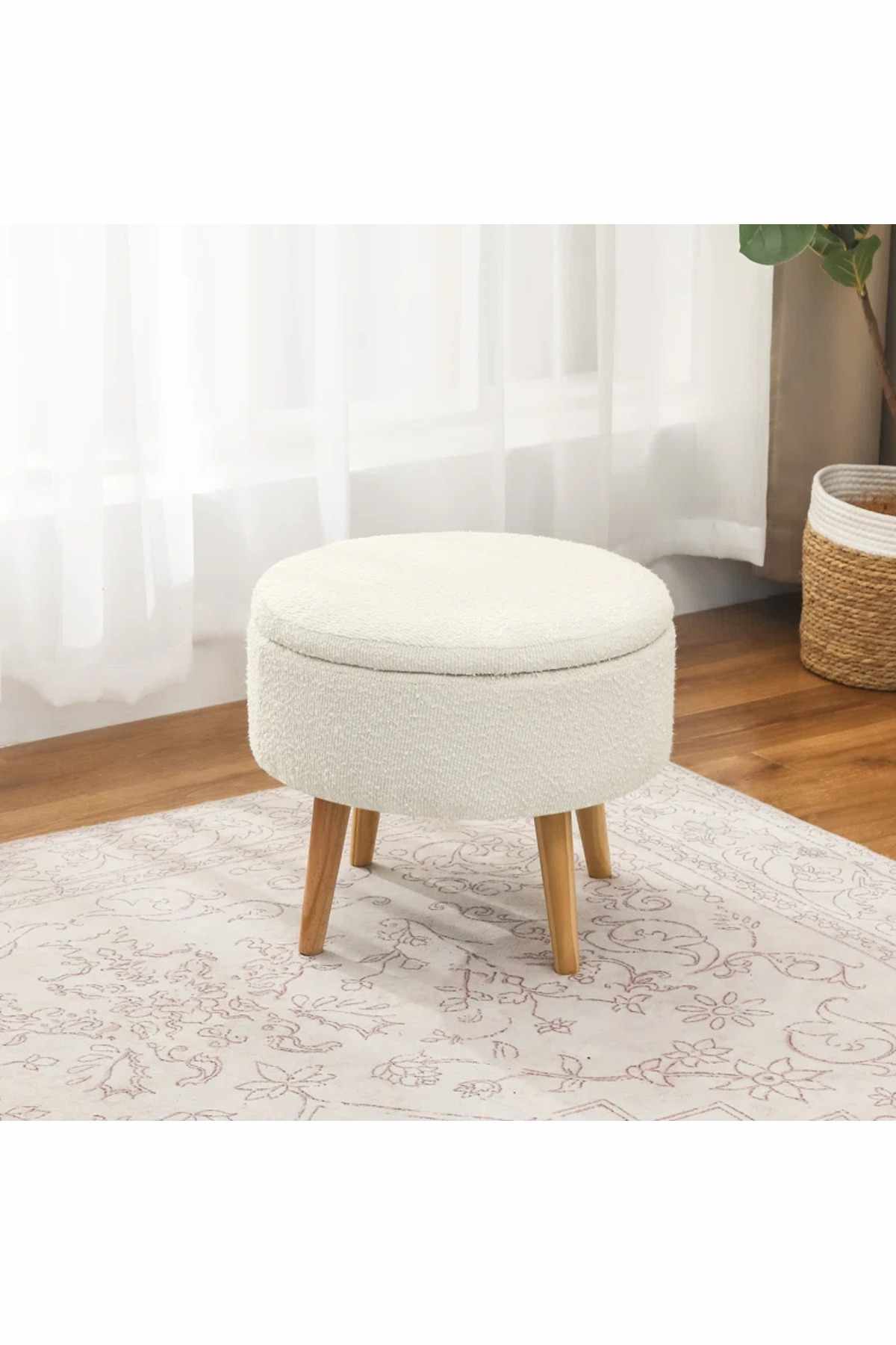 Retzow Sittpuff med f&ouml;rvaring 45 cm -