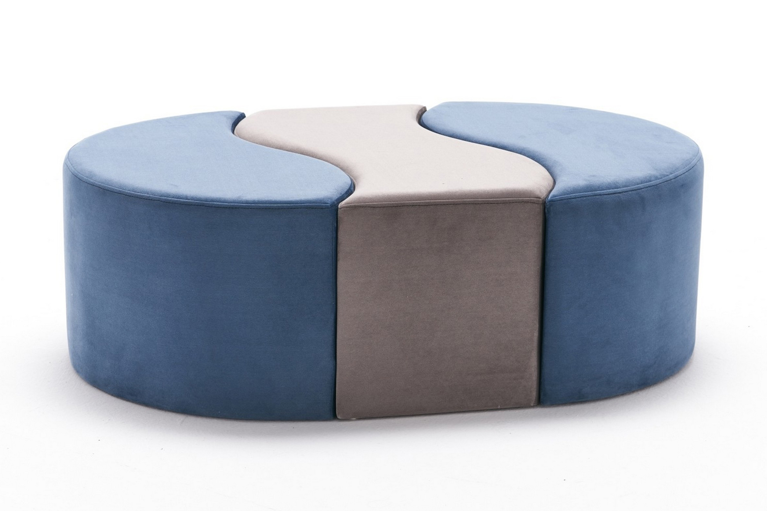 Sittpuff Alyas BlåMink