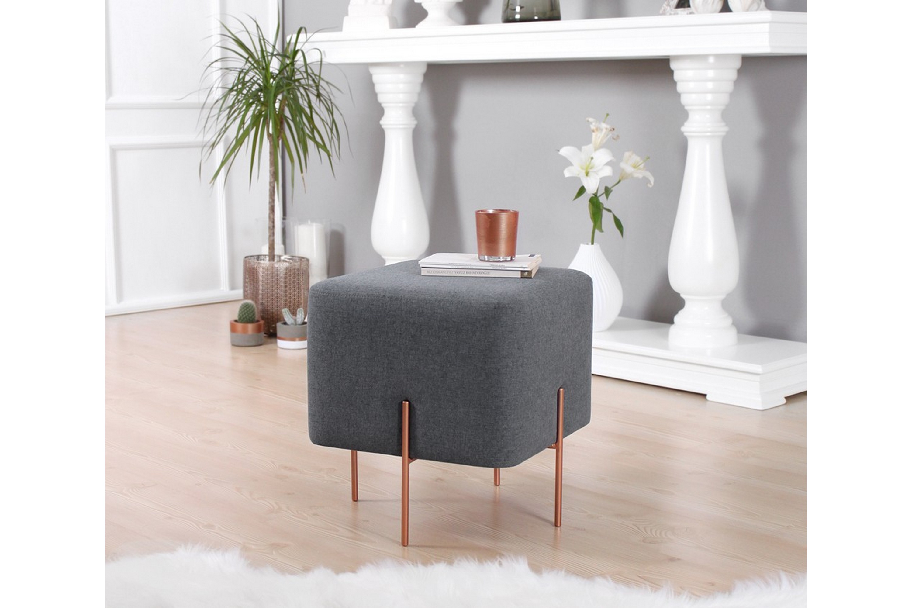 sittpuff armidale 40 cm - mörkgrå