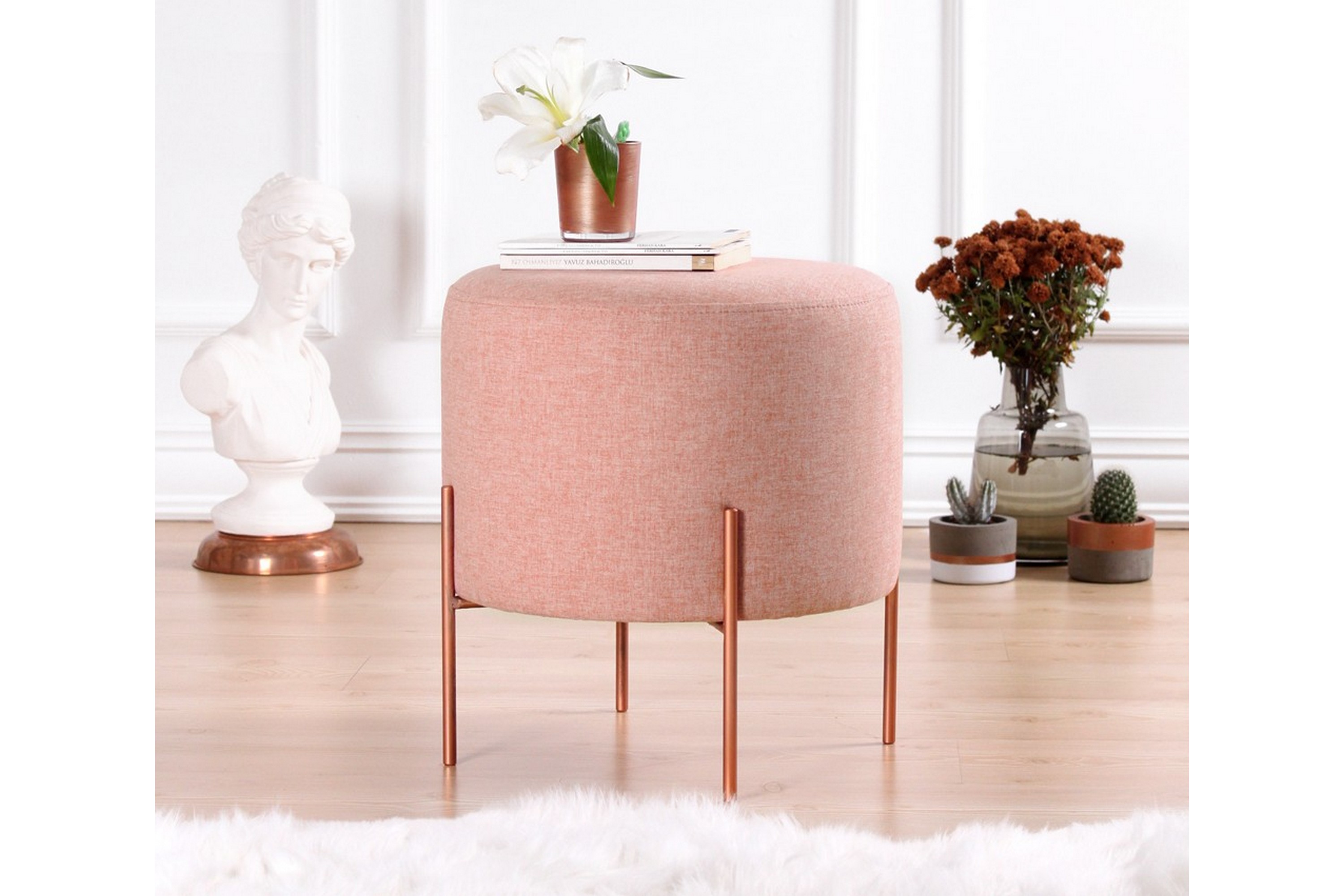 Sittpuff Armidale 40 cm Rosa