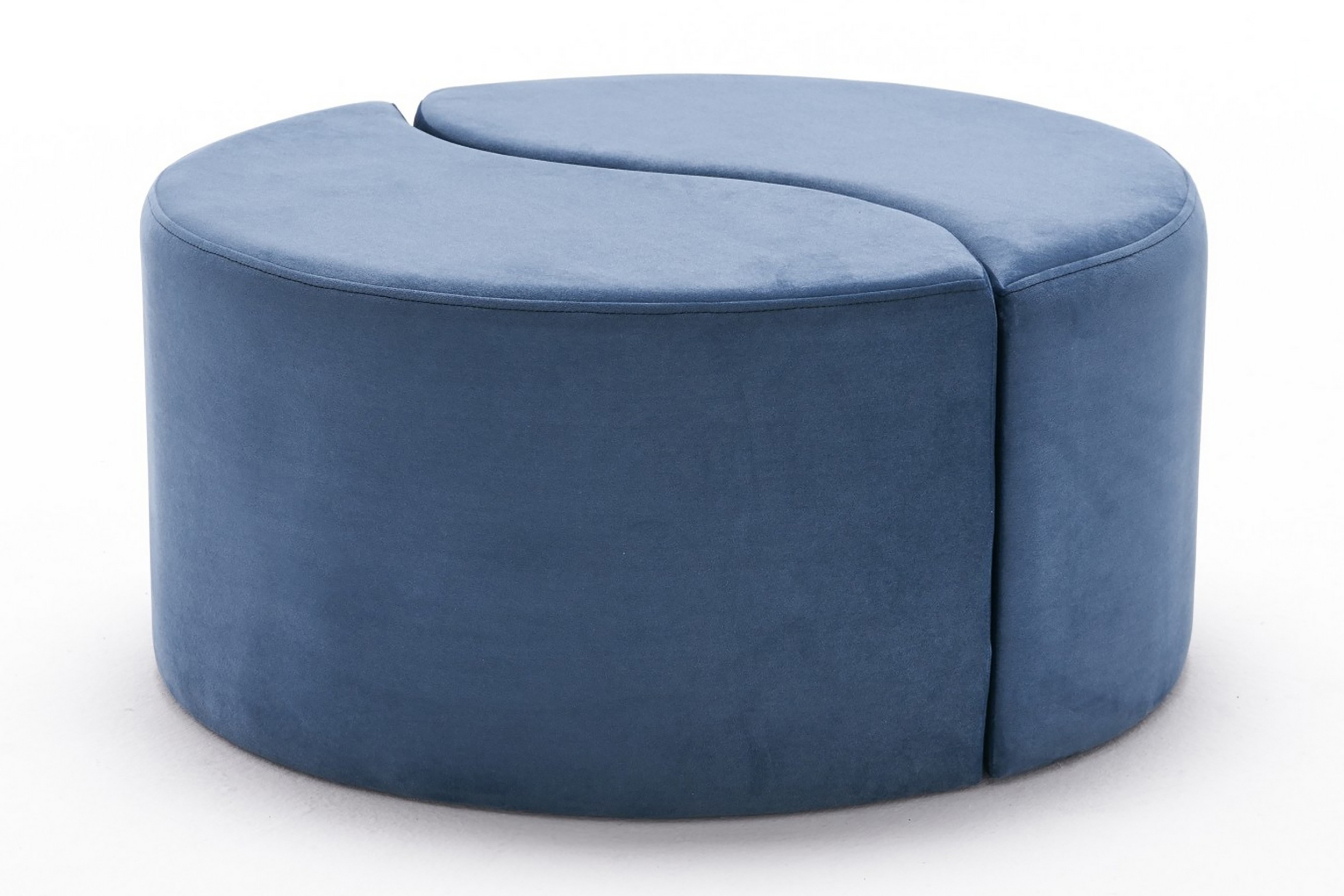 Sittpuff Auxois Blå