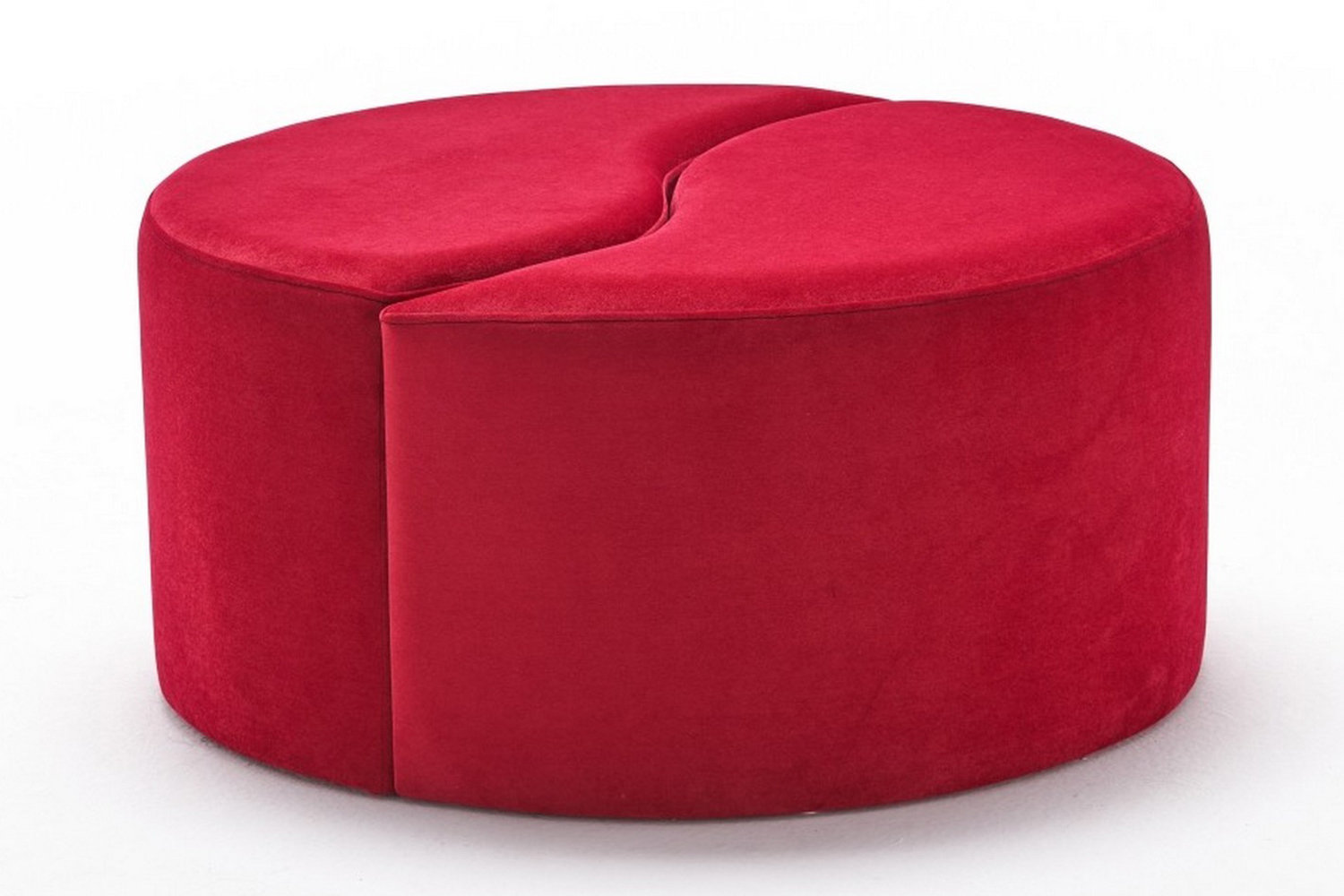 sittpuff auxois - röd