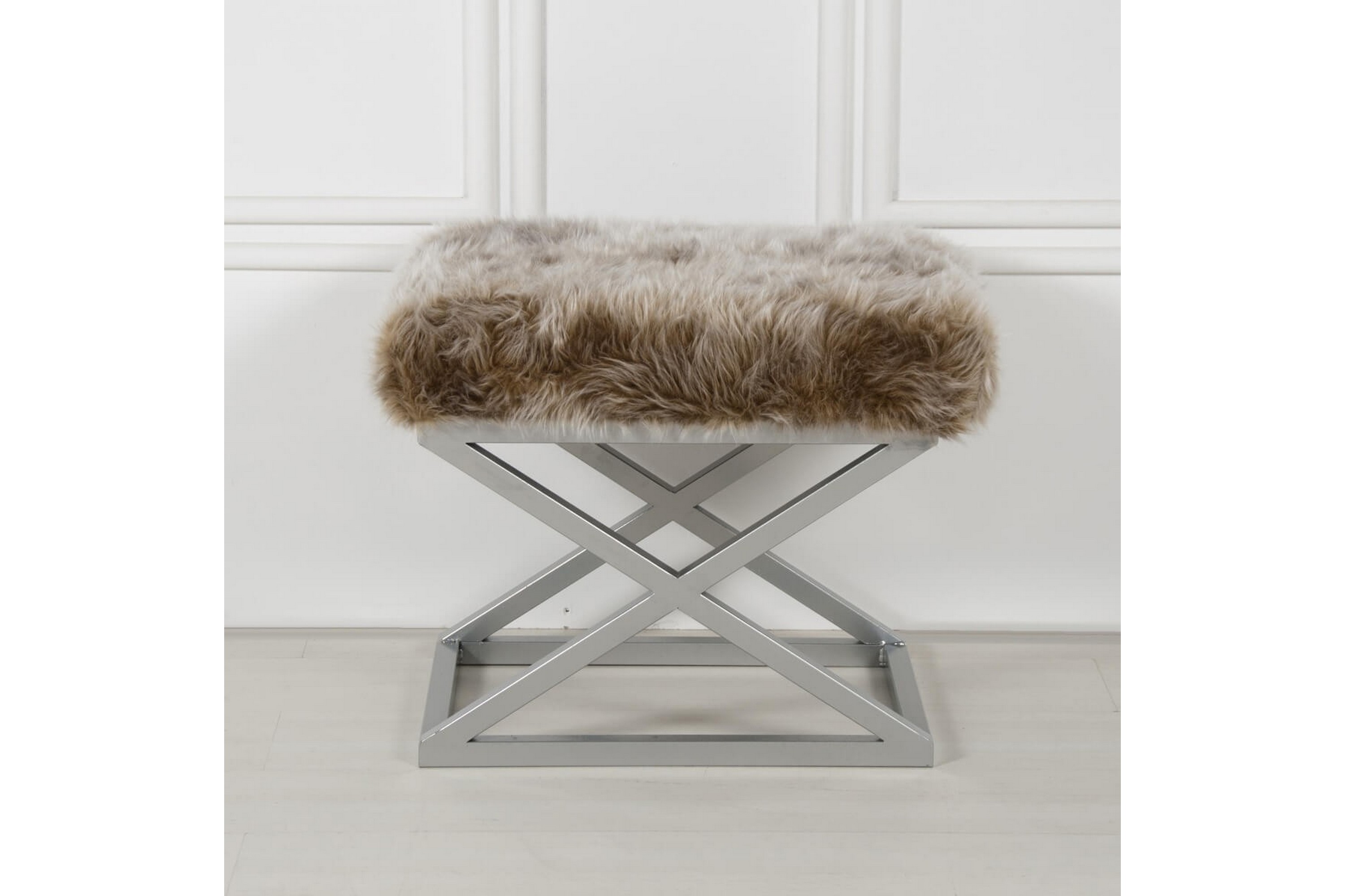 Sittpuff Mantu 50 cm Brun