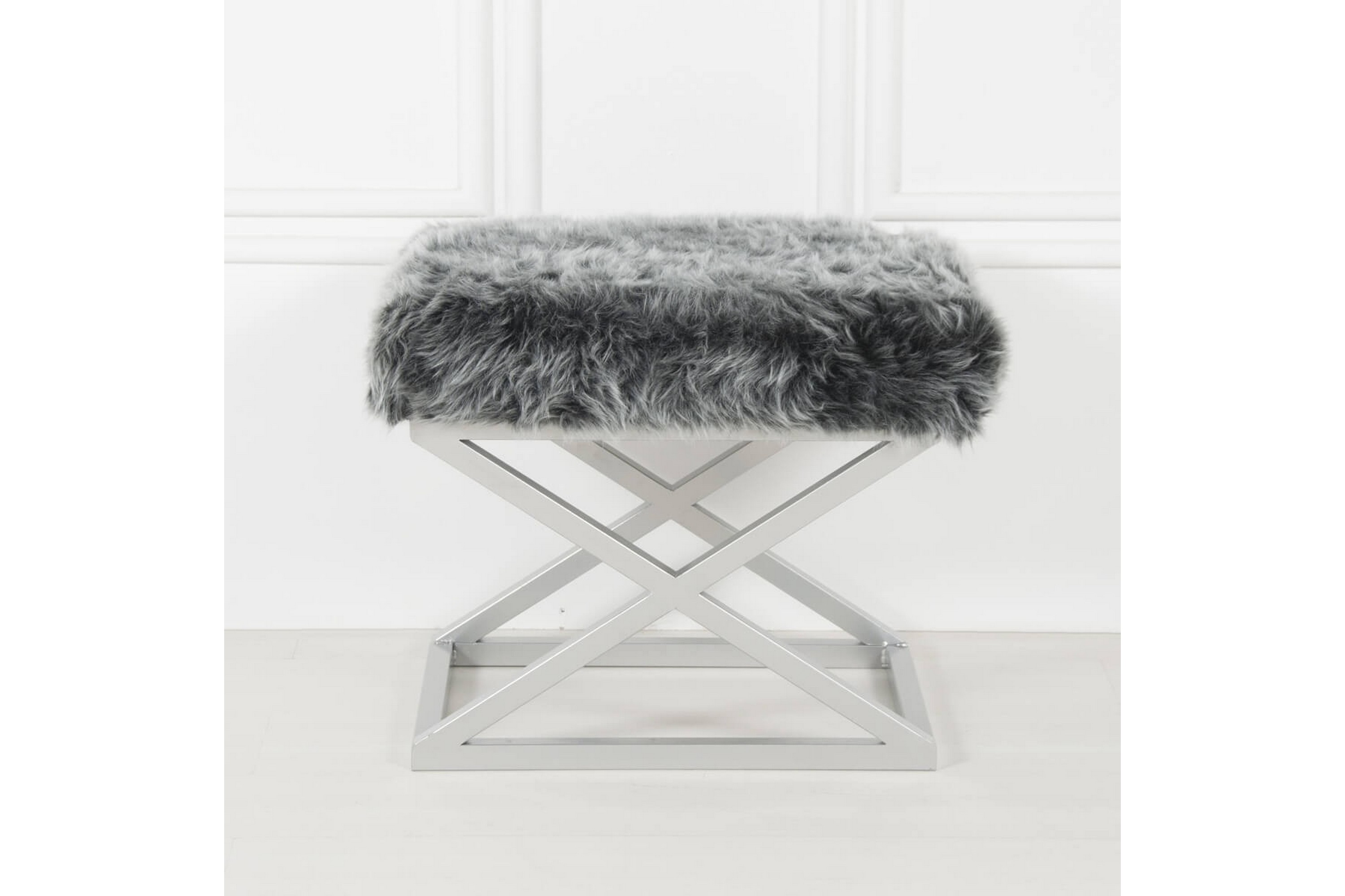 sittpuff mantu 50 cm - grå