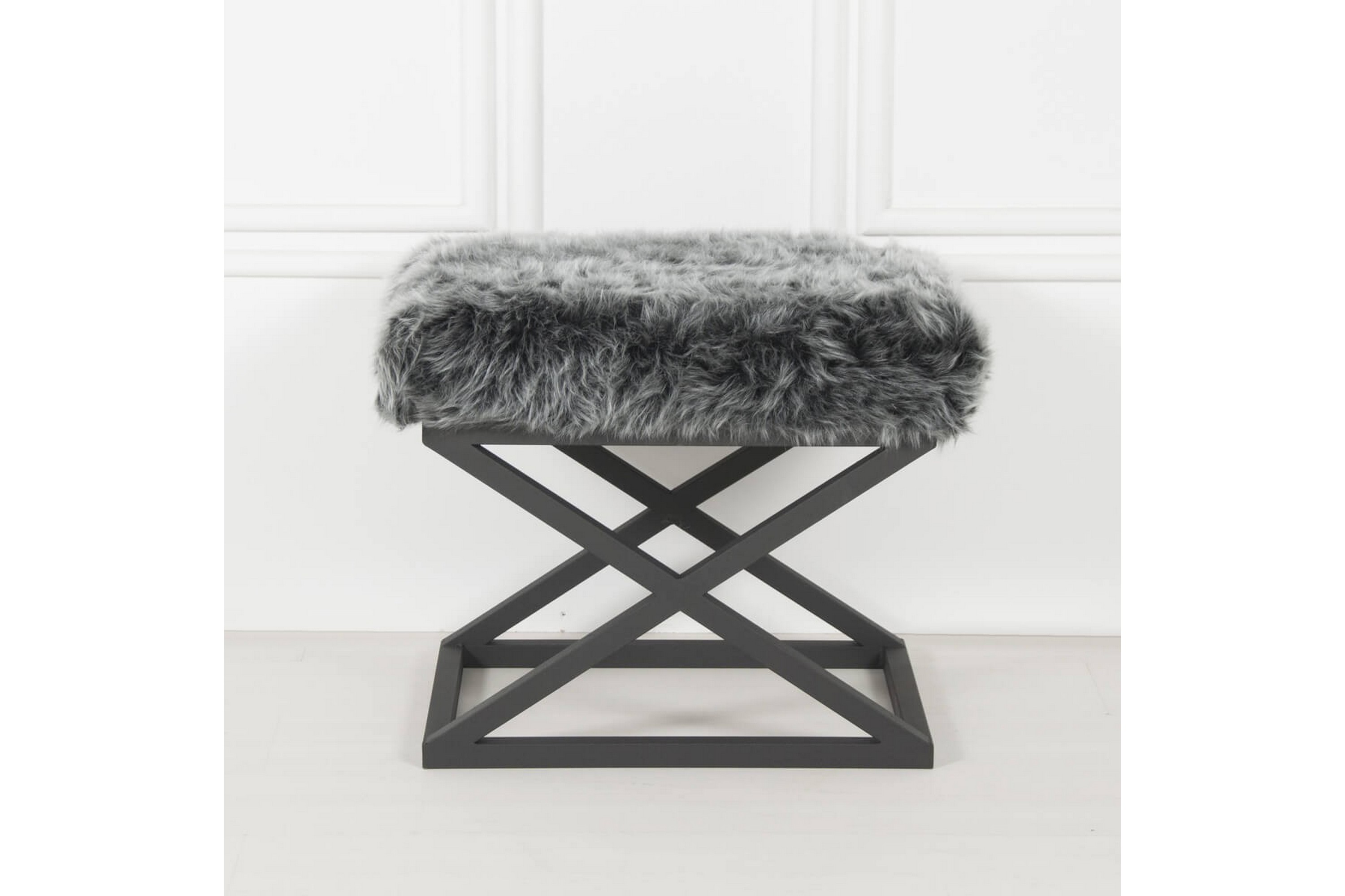 sittpuff mantu 50 cm - mörkgrå