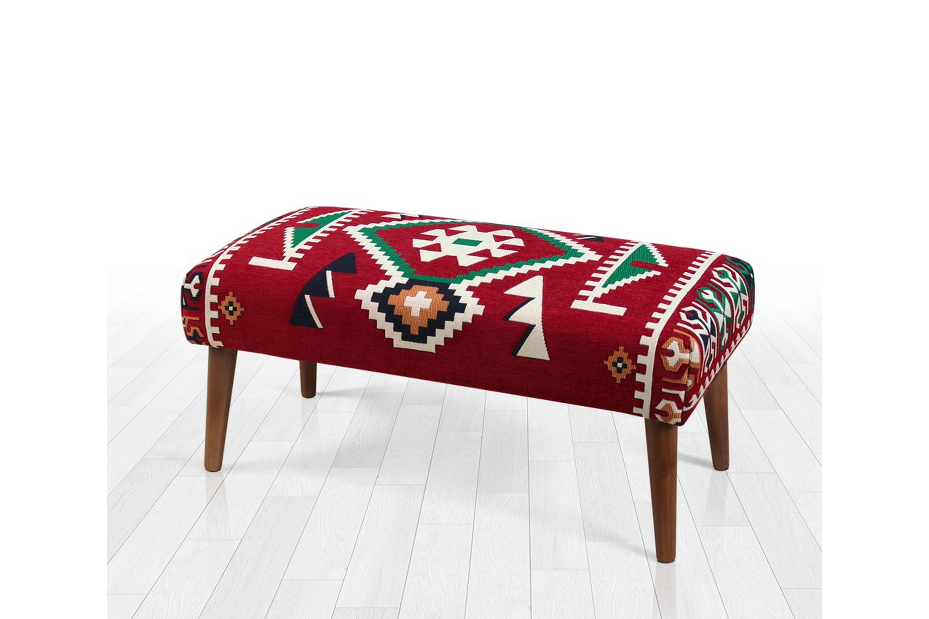 sittpuff mcminnville 91 cm - röd/vit