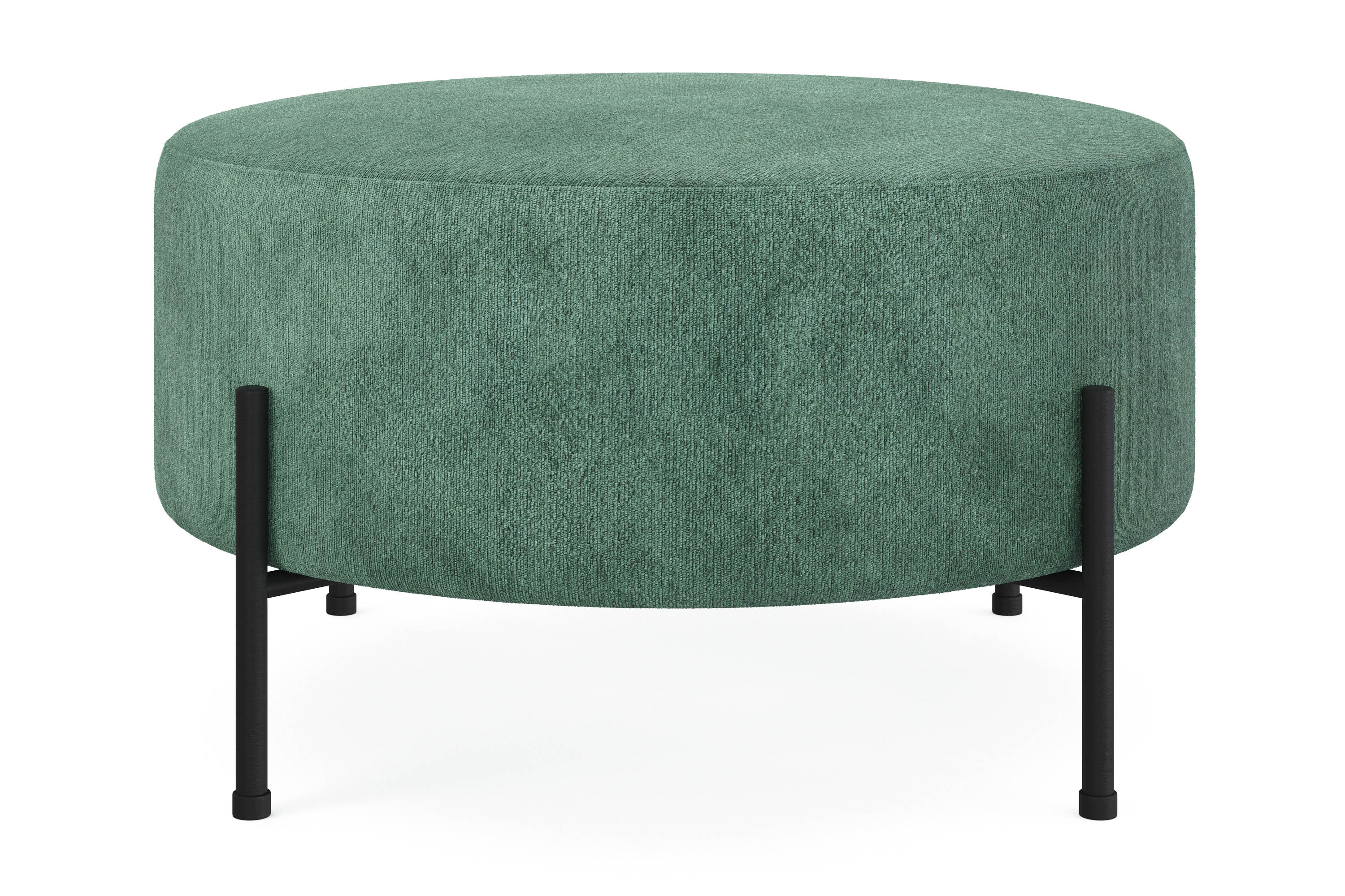 sittpuff menard compact rund 70 cm - grön