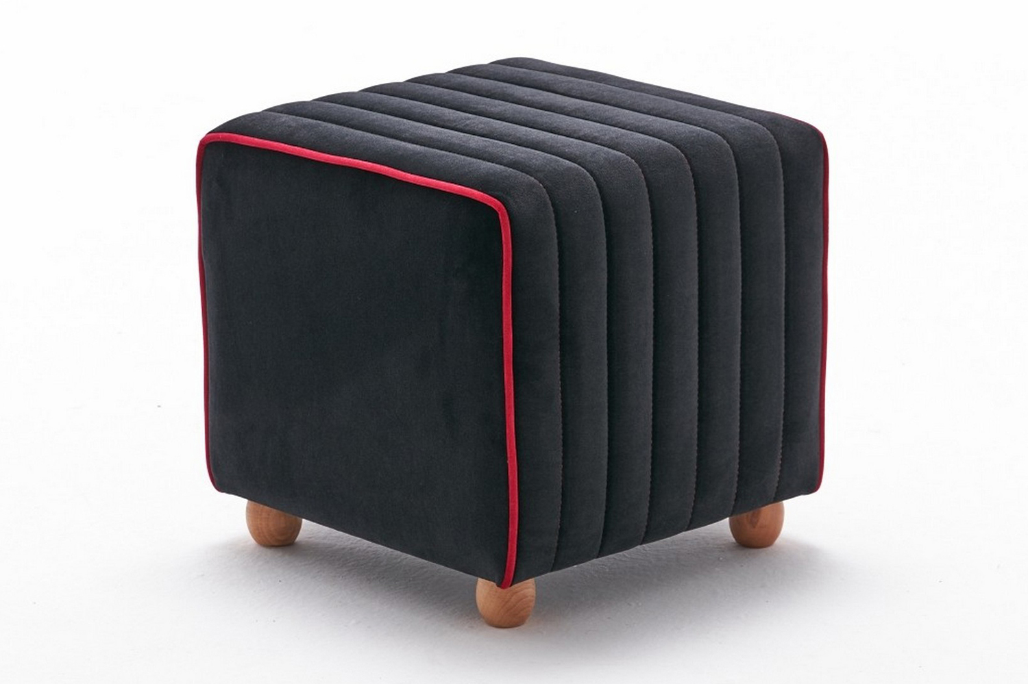 Sittpuff Mojajua Svart/Natur