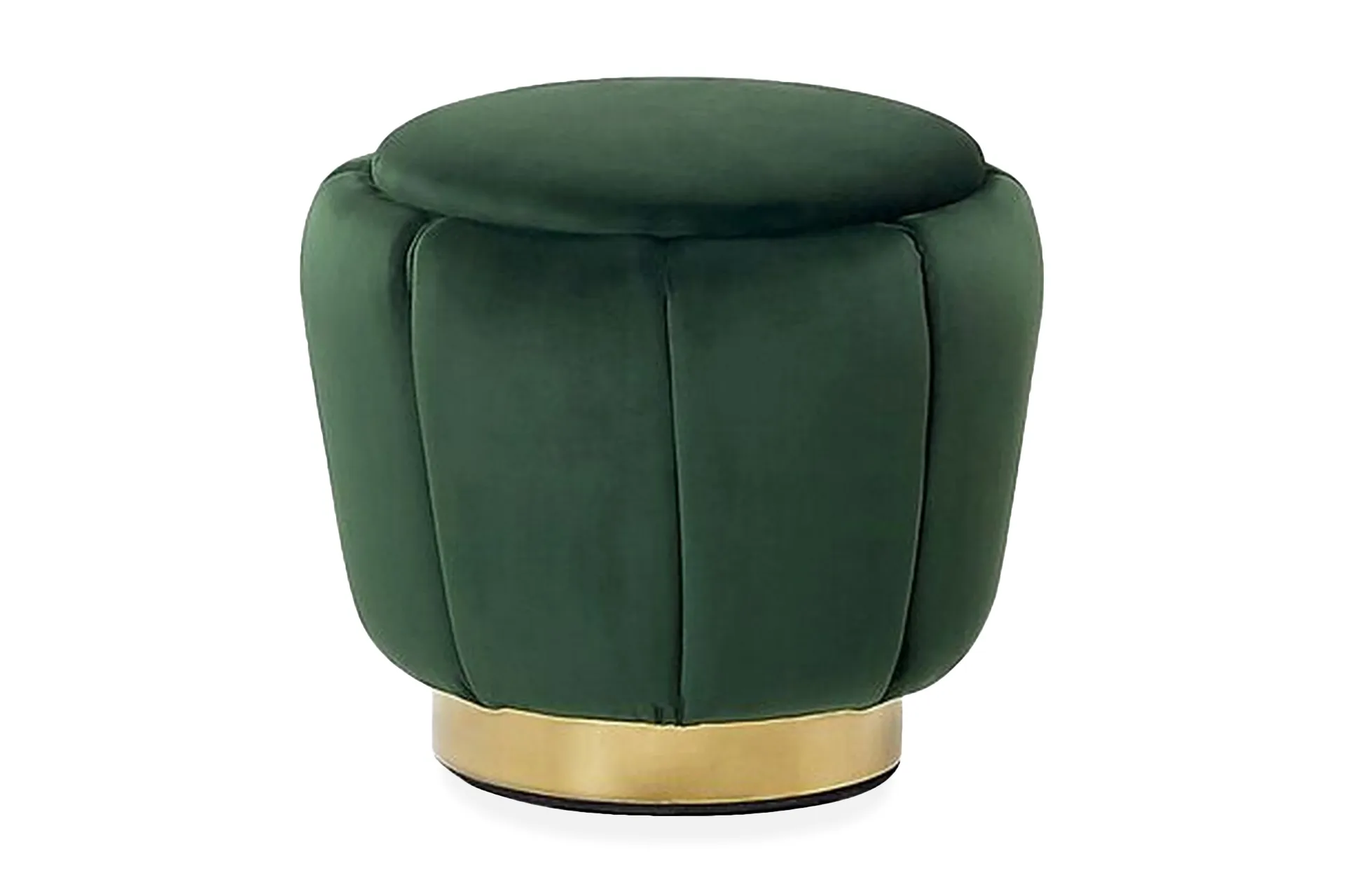 sittpuff moraski - grön