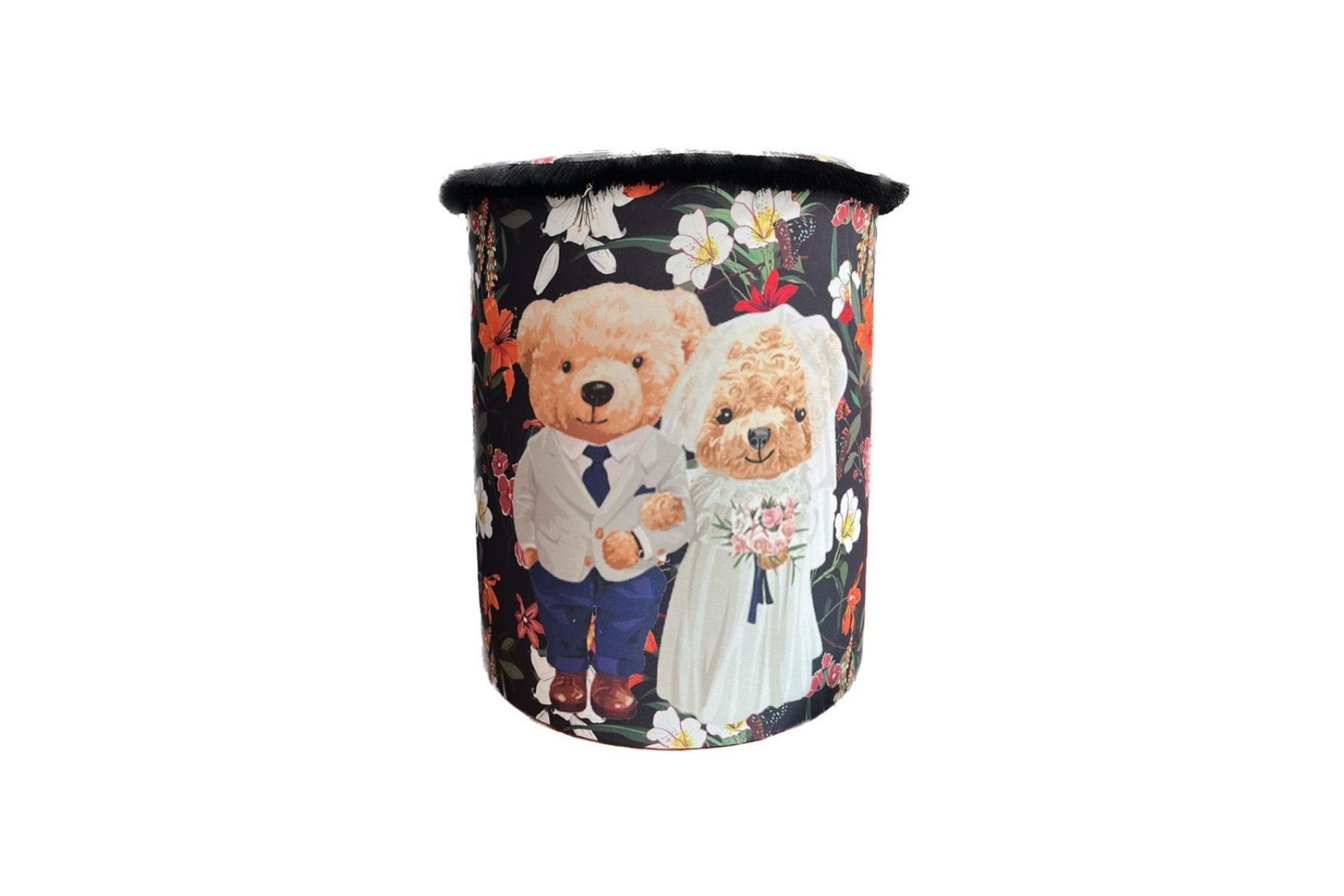 Sittpuff Multan 45 cm Svart