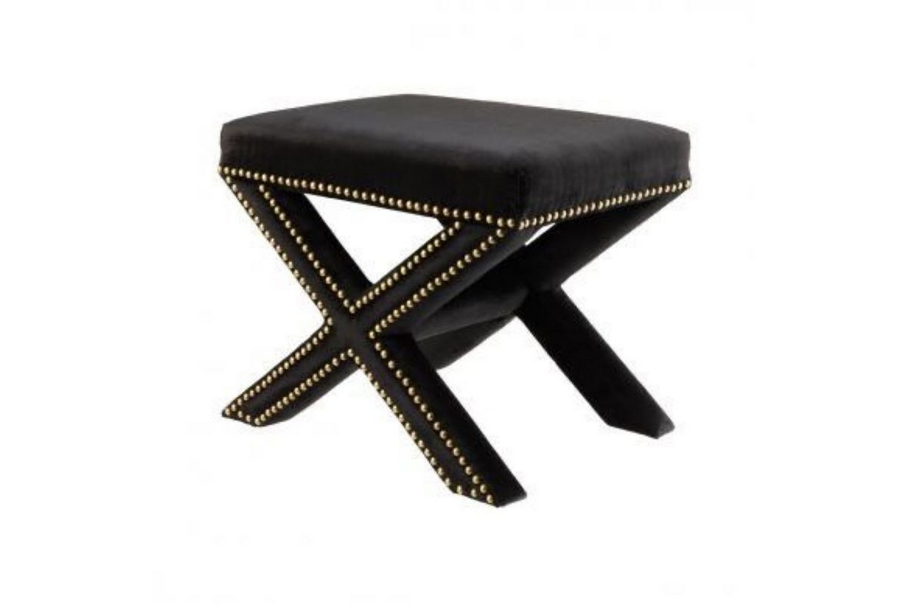 Sittpuff Mursida 60 cm Guld/Svart