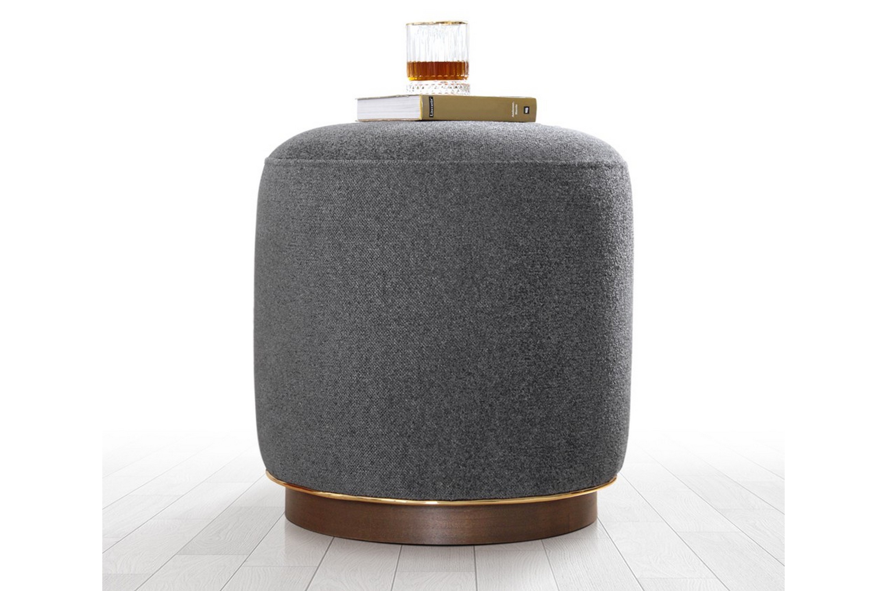 sittpuff new britain 42 cm - grå