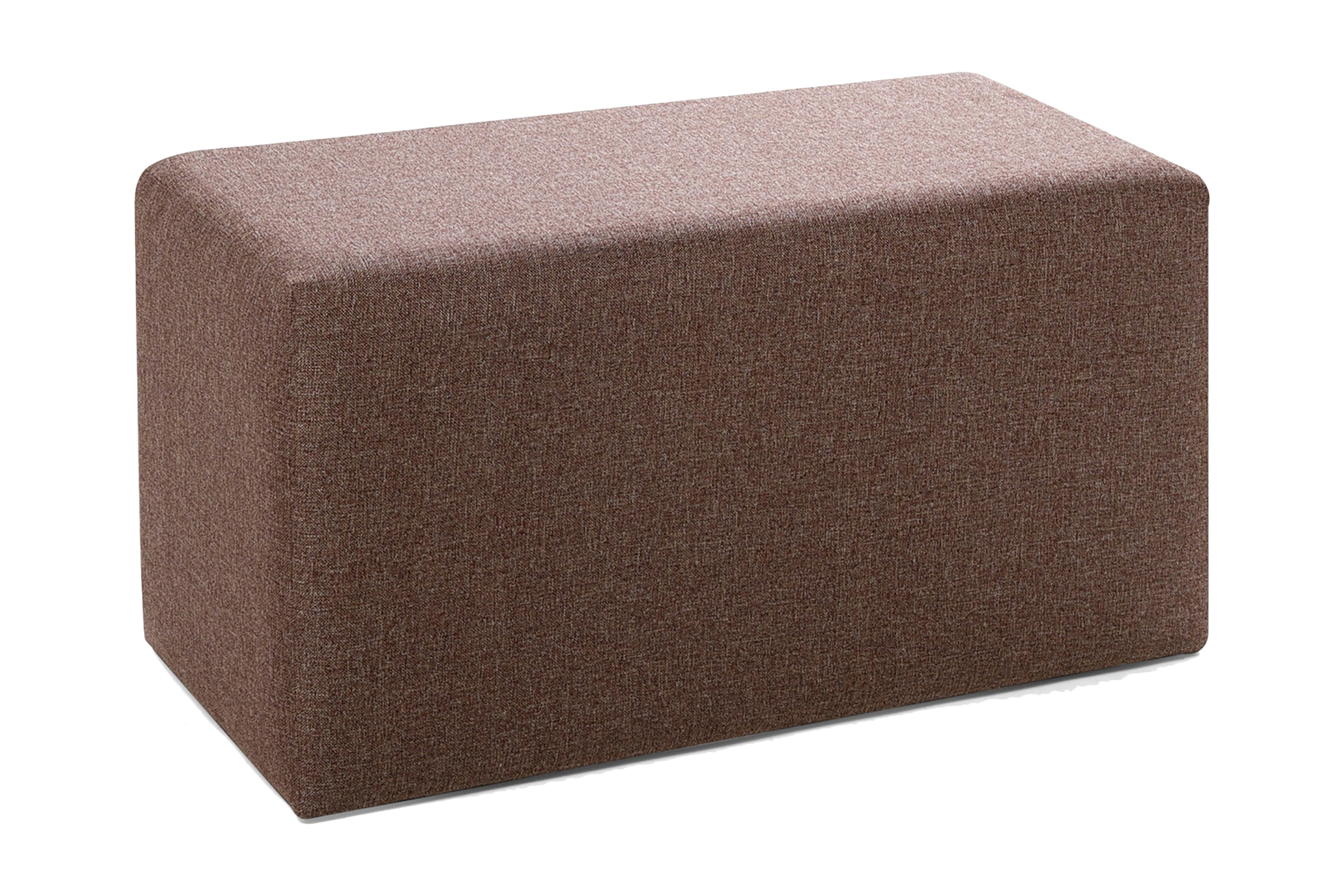 Sittpuff Uzungol Rektangulär Brun