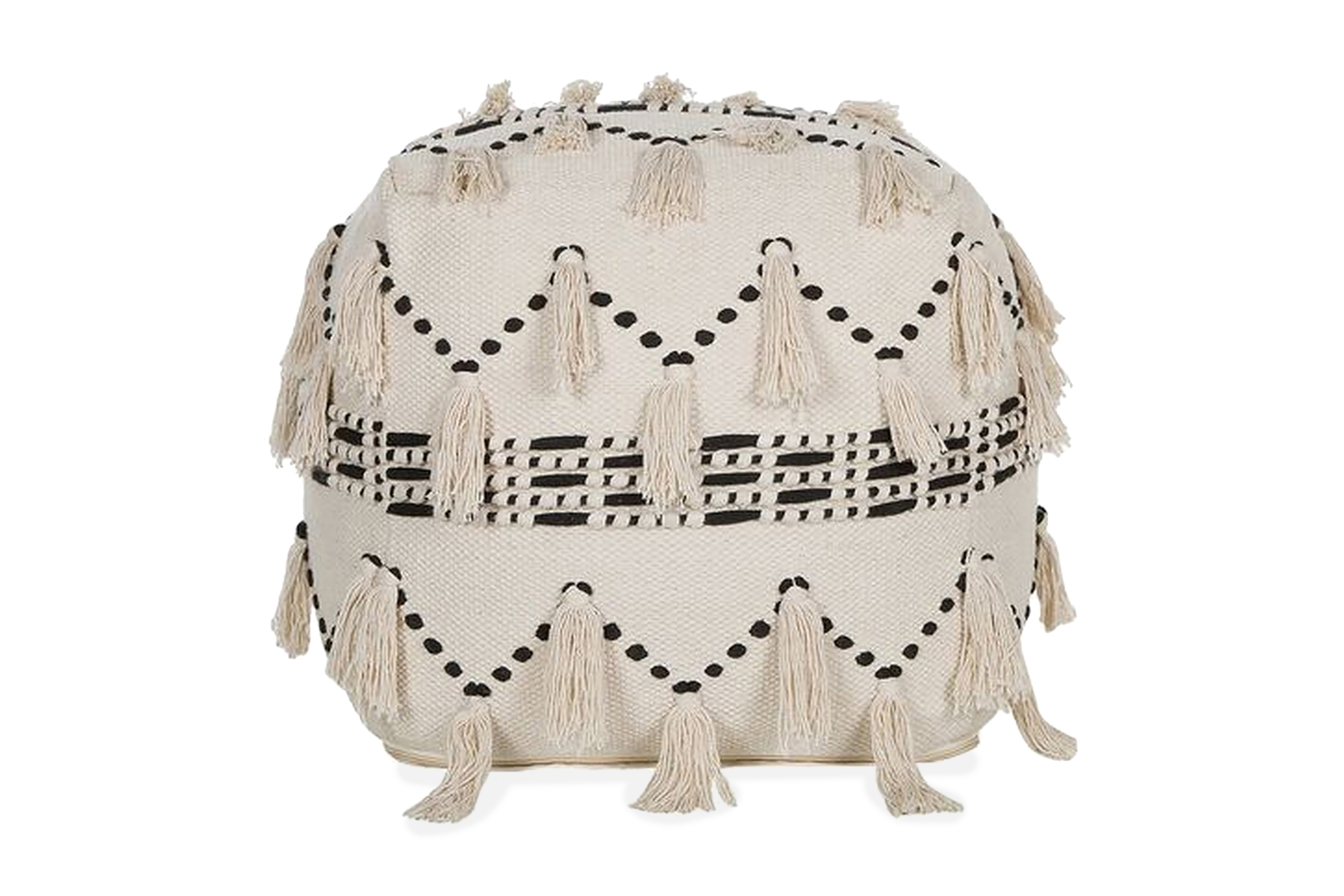 sittpuff vignes 50x50 cm - beige