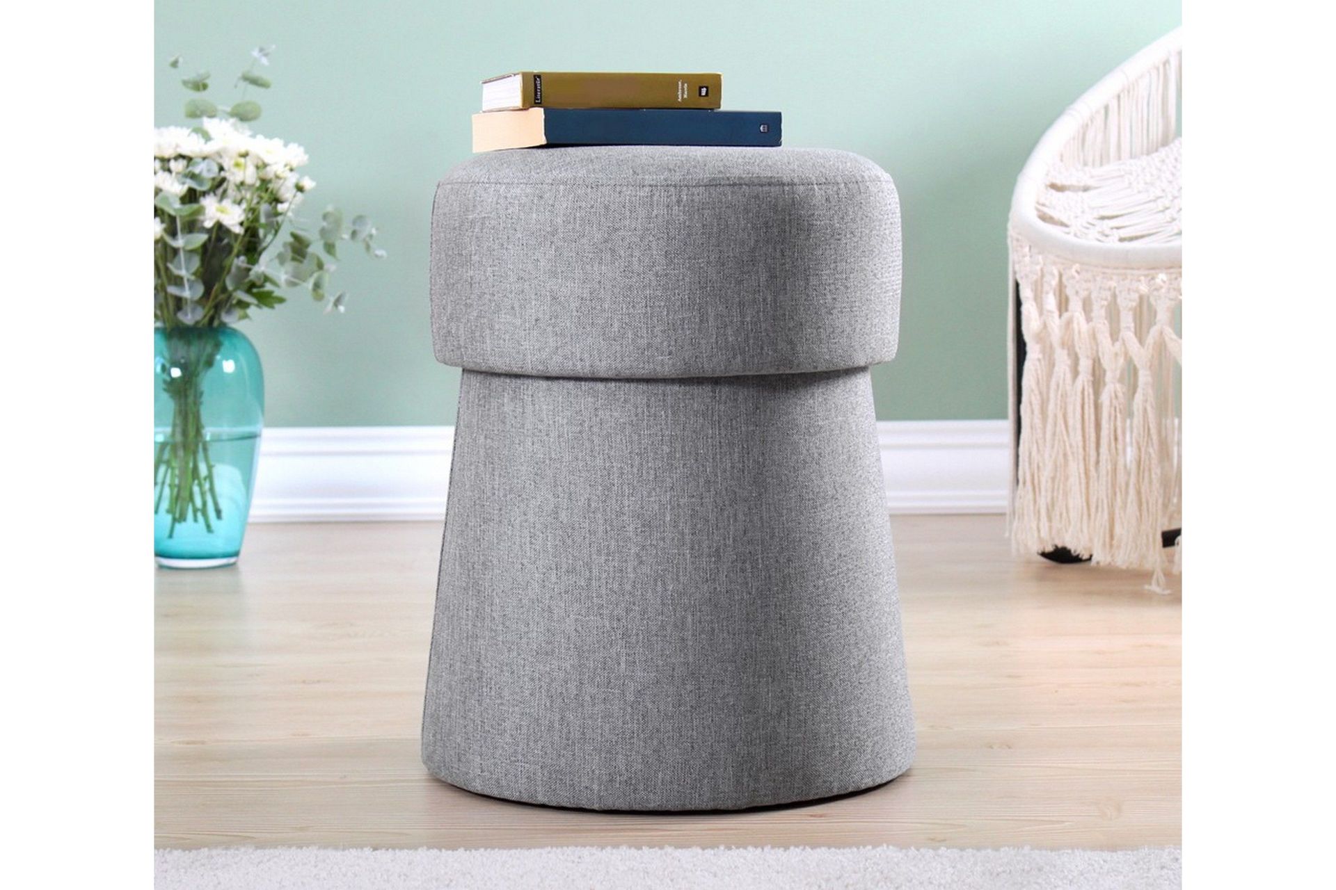 Waterford Sittpuff 40 cm - Ljusgr&aring;