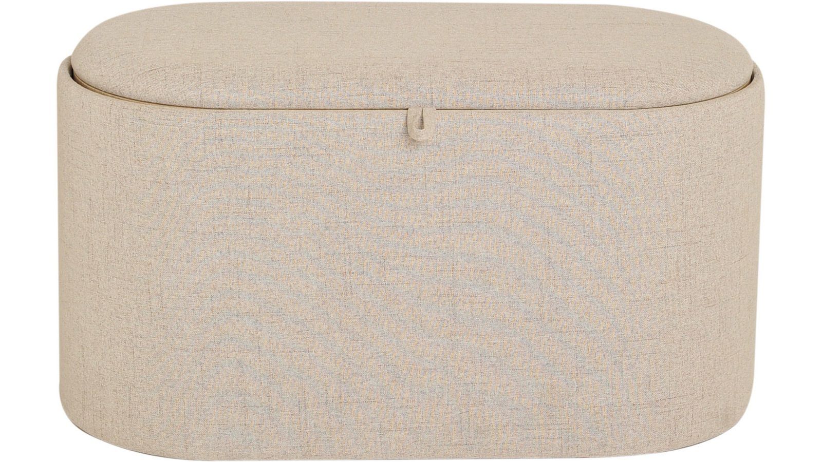 Velmira Puff 77 cm Oval - Beige
