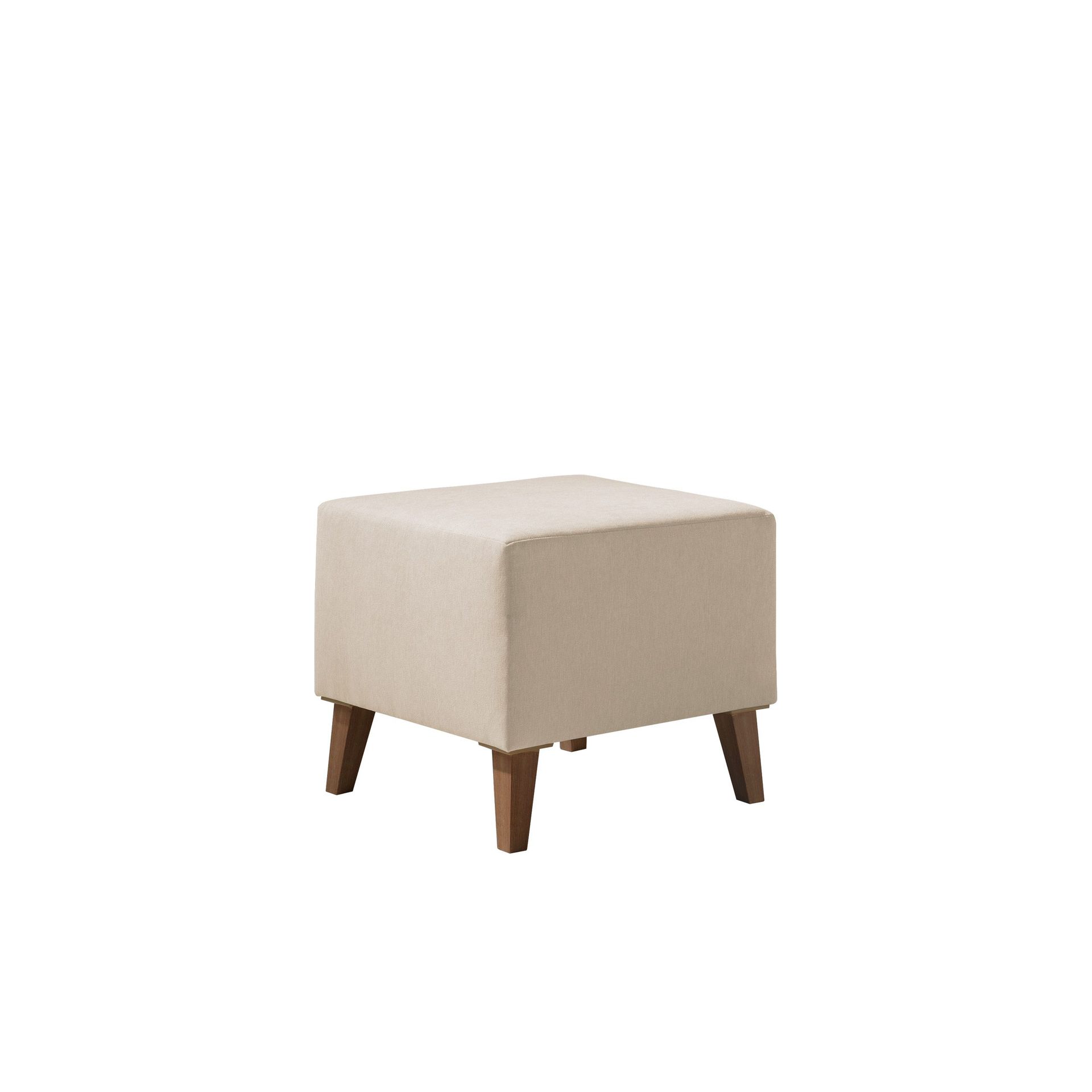 Waldsten Fotpall 51 cm - beige