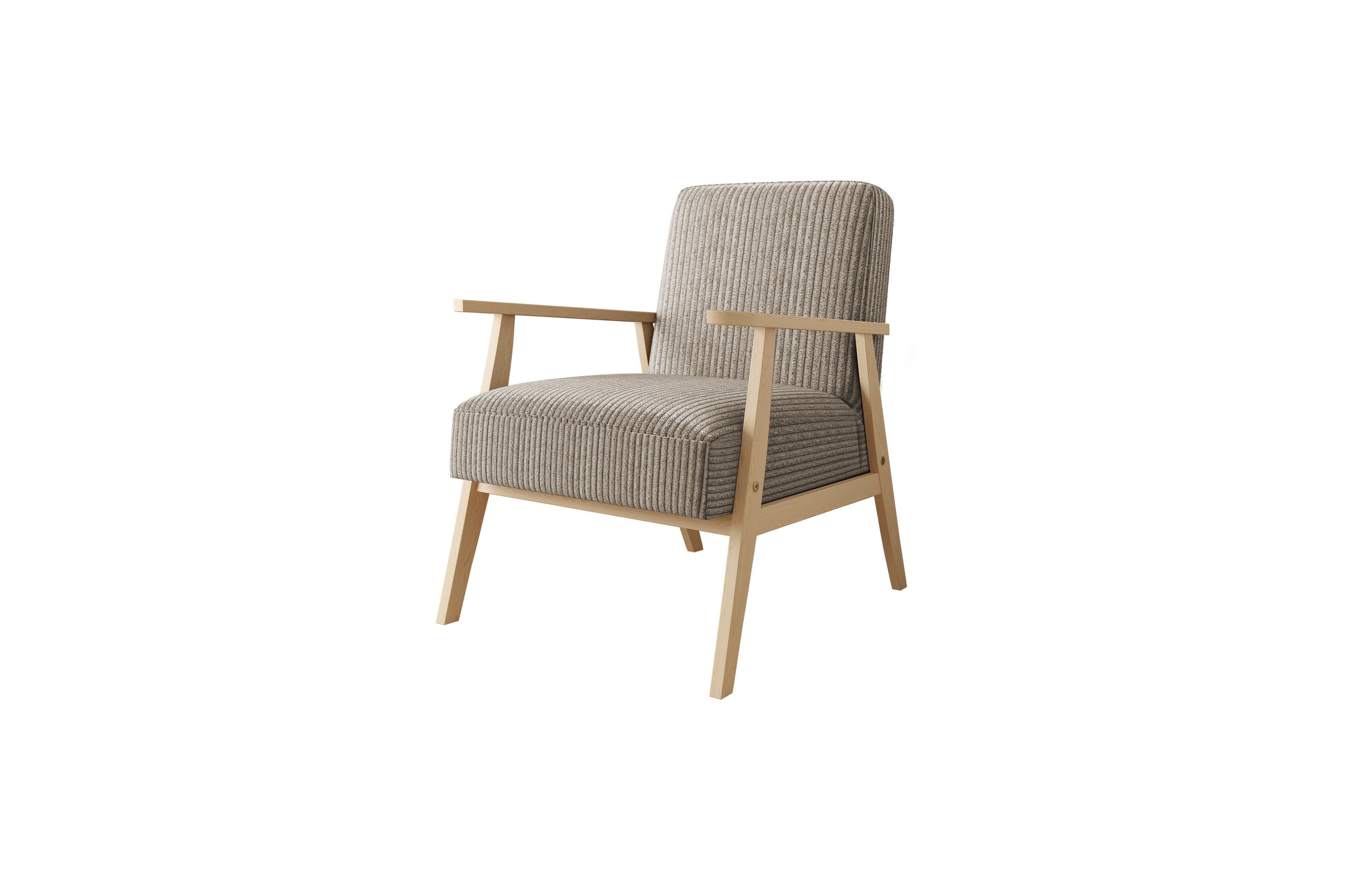 Retro Fåtölj Beige