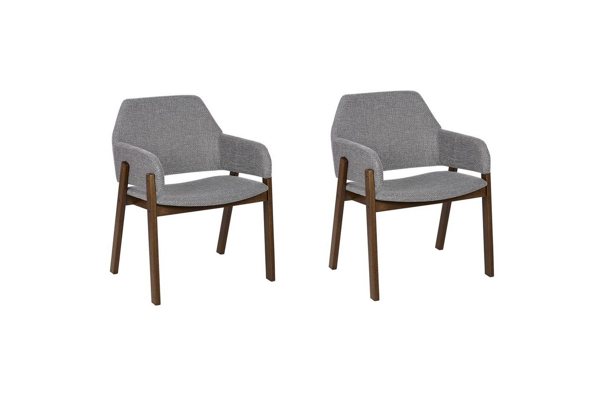 Set med 2 matstolar Albion -