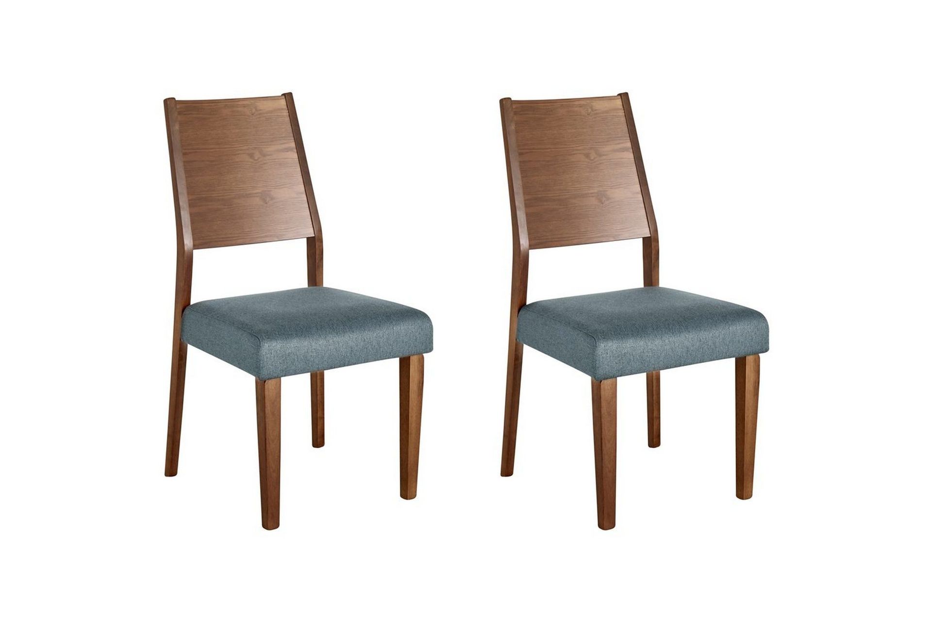 Set med 2 matstolar Elmira -