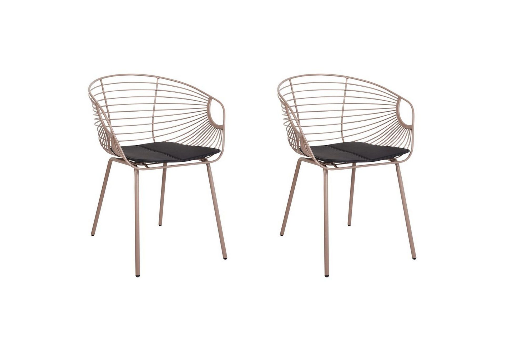 Set med 2 matstolar Hoback -