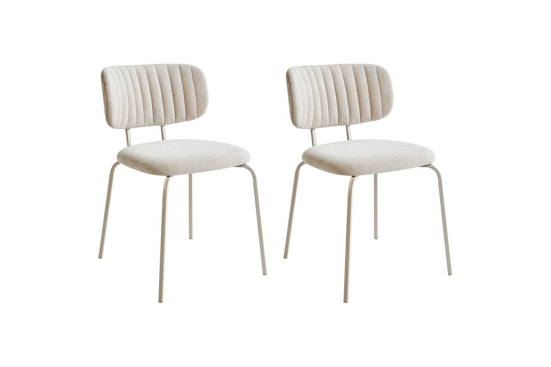 Set med 2 matstolar Irins -