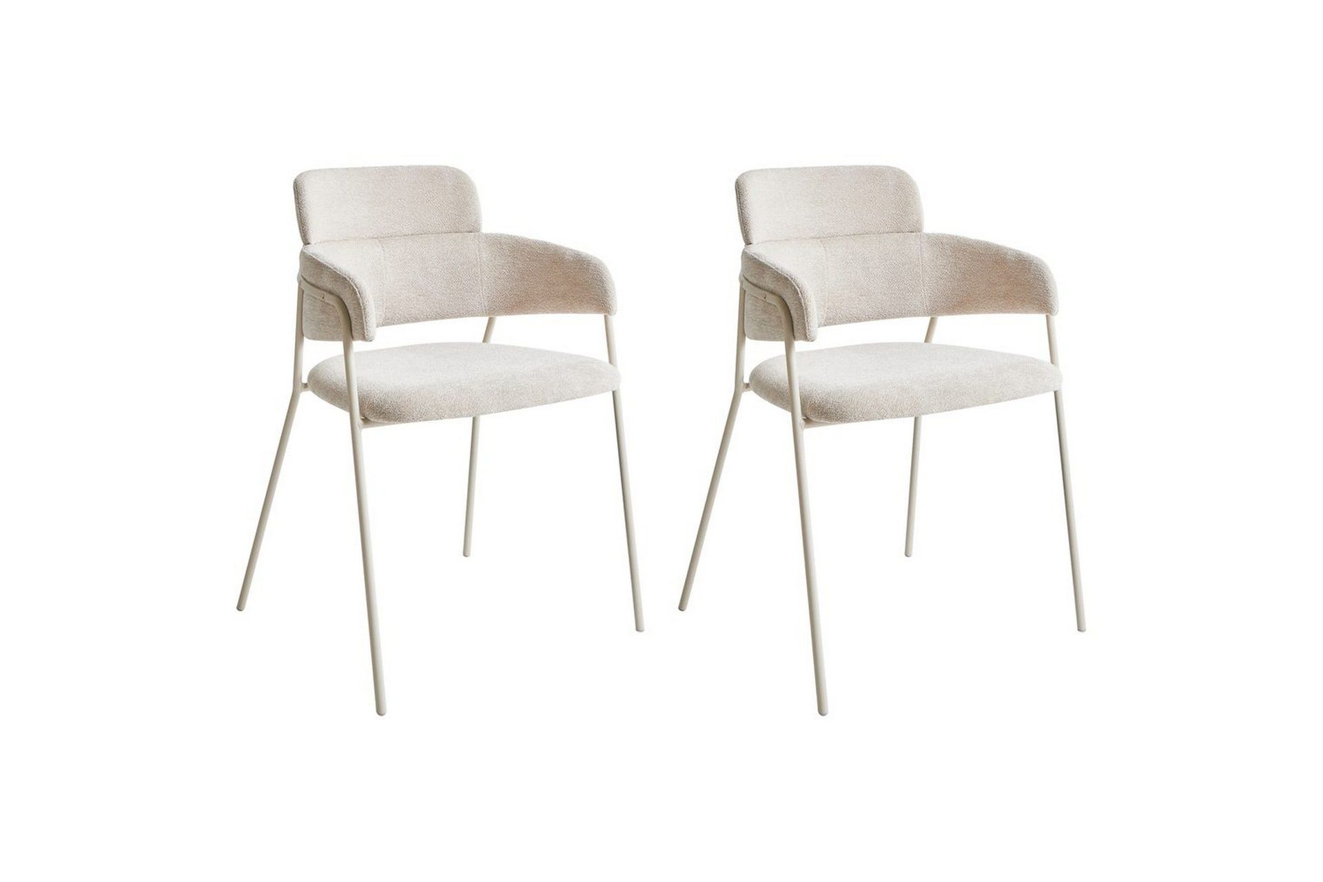 Set med 2 matstolar Paonia -